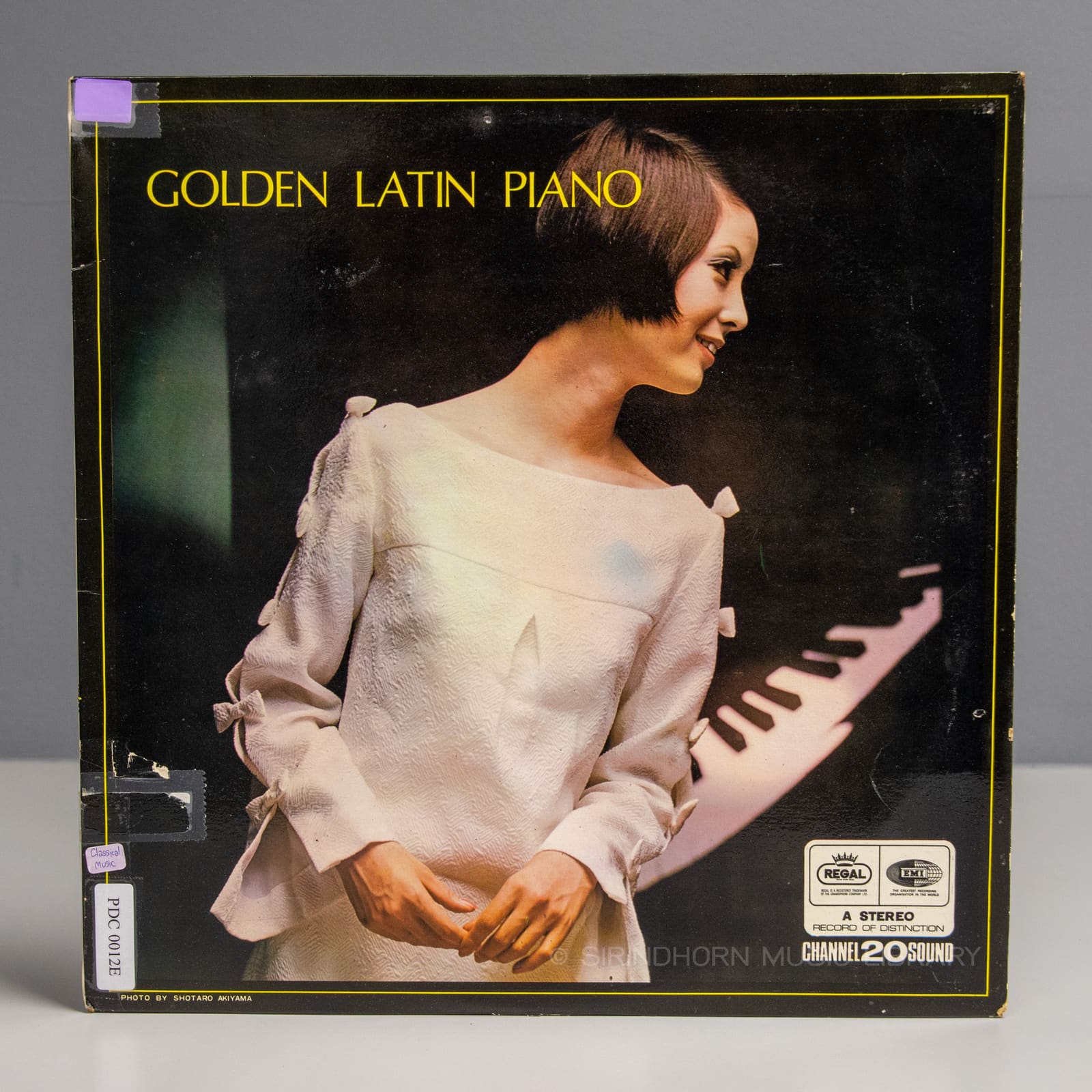 ปกแผ่น Golden latin piano the royal grand orchestra