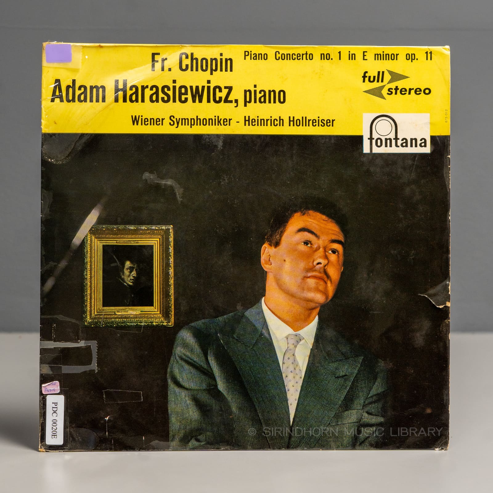 ปกแผ่น Piano concerto no.1 in E minor op.11