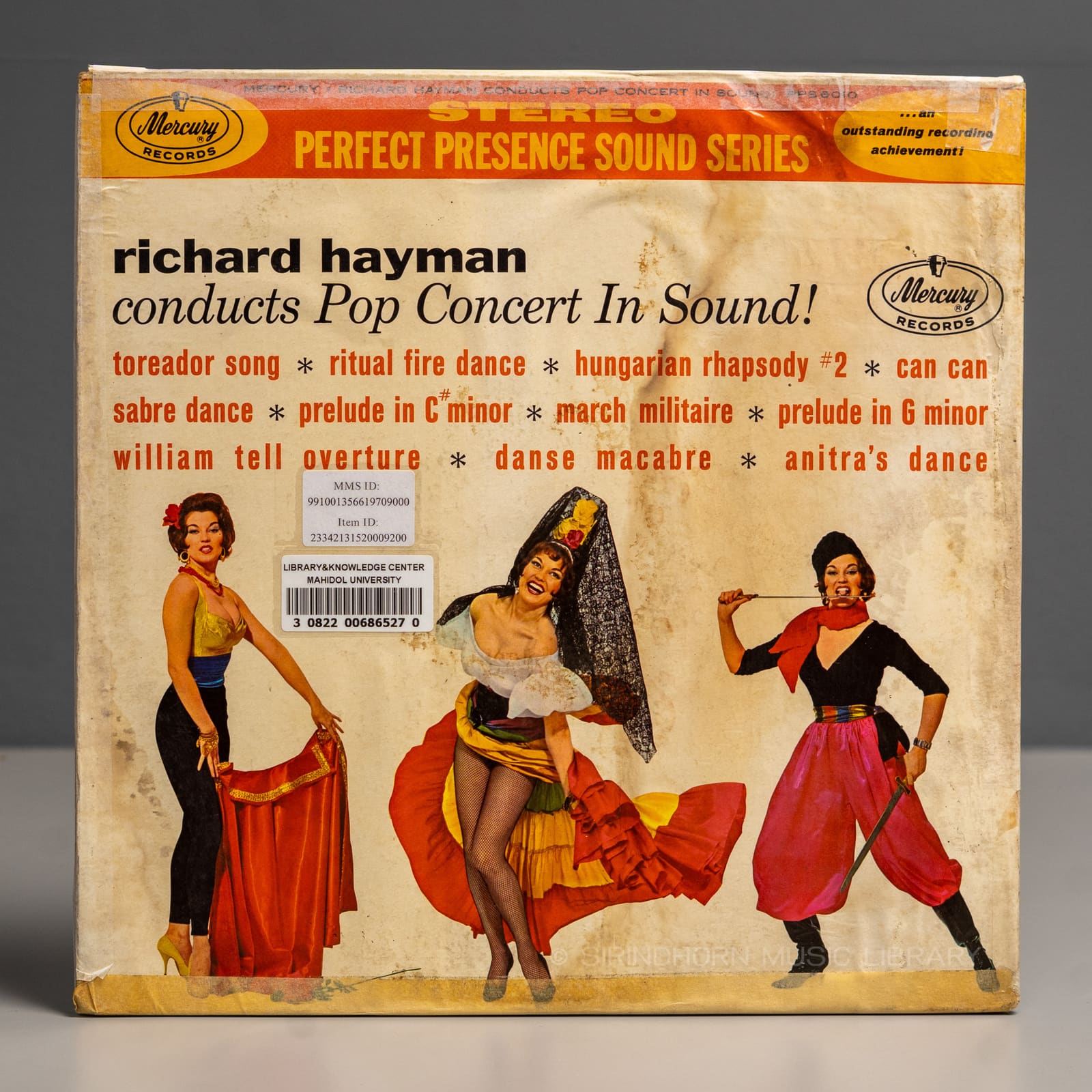 ปกหลัง — Richard Hayman conducts pop concert in sound!