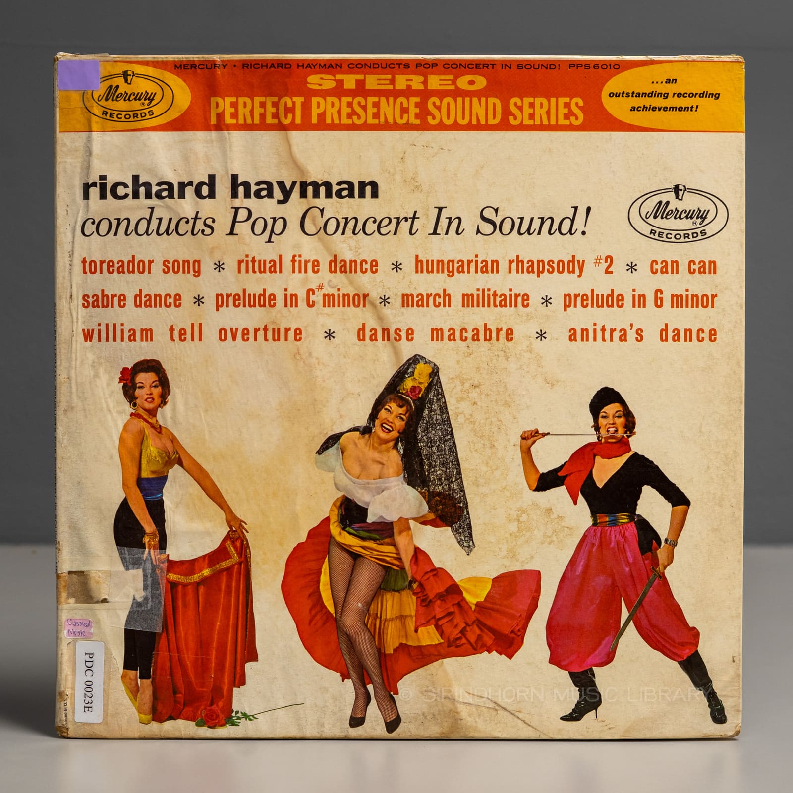 ปกแผ่น Richard Hayman conducts pop concert in sound!