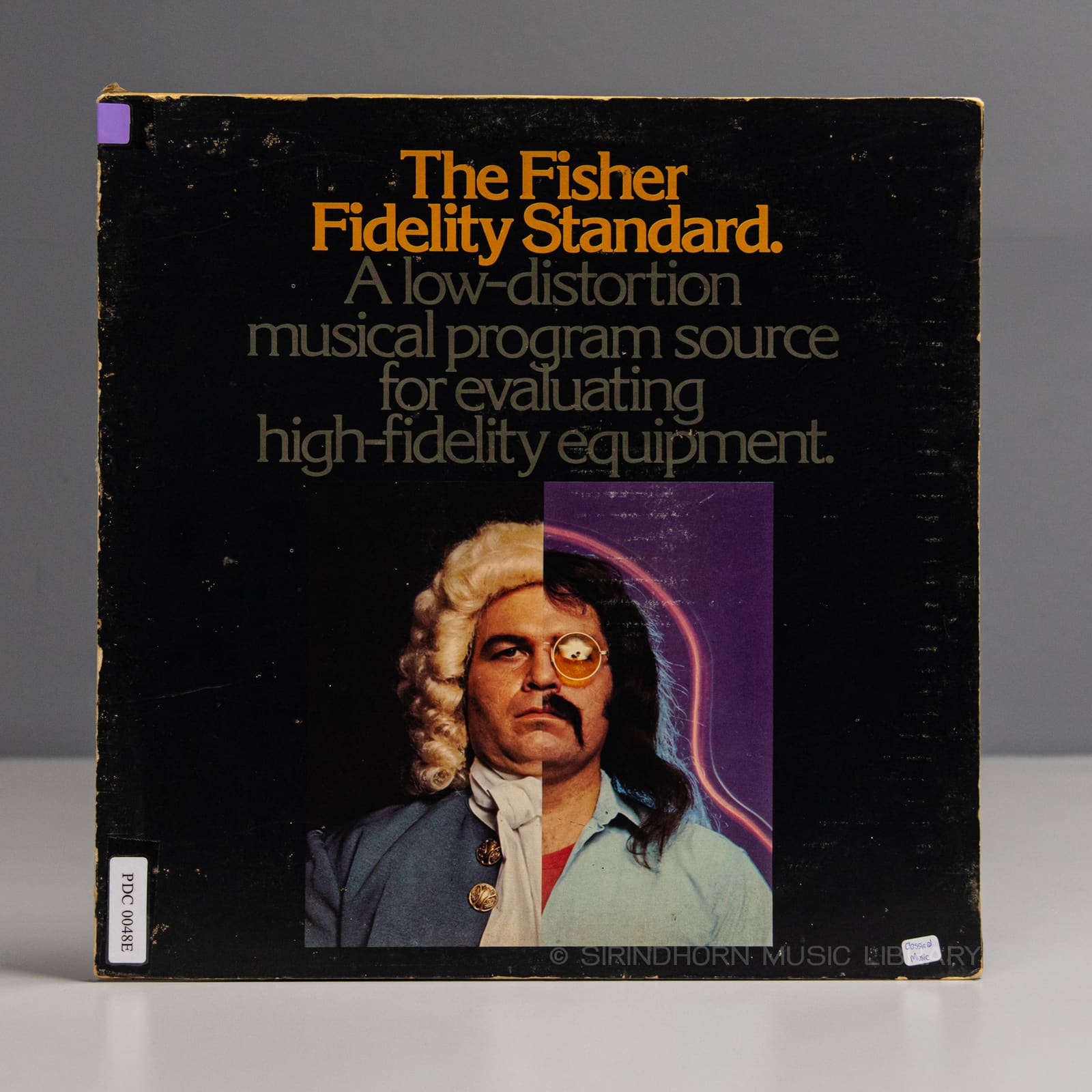 ปกแผ่น The Fisher Fidelity Standard A low-distortion musical program source for evaluating high-fidelity equipment