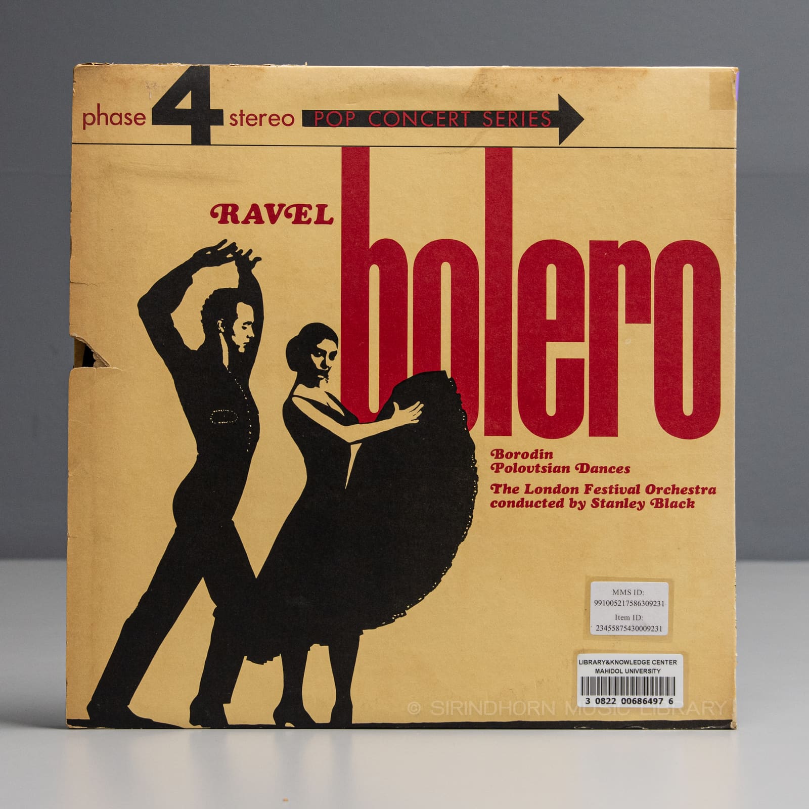 ปกหลัง — Ravel bolero Borodin Polovtsian dances