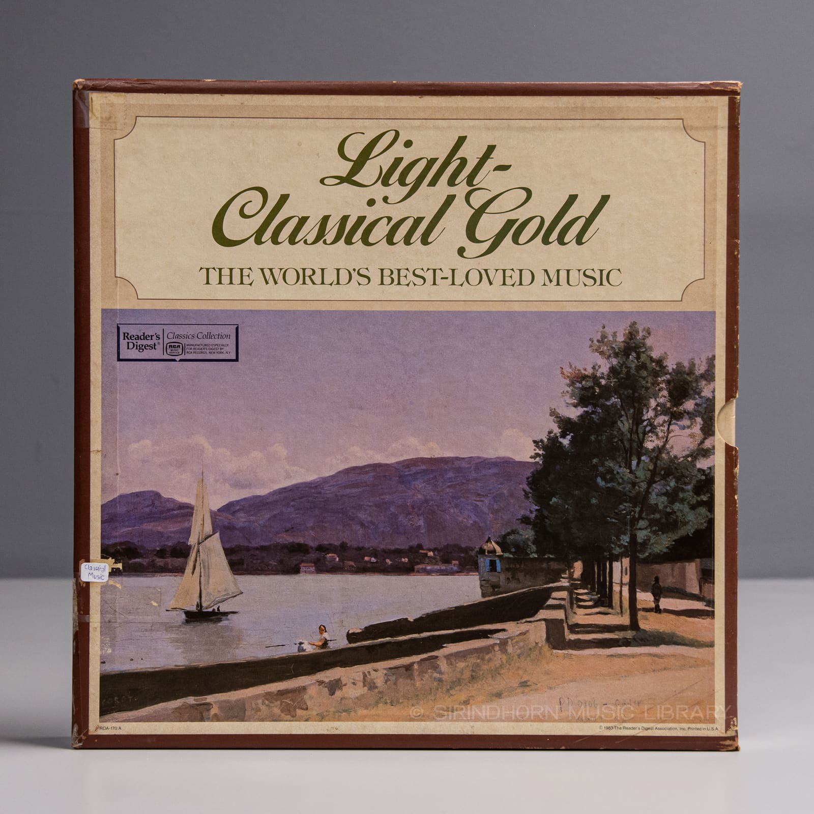 ปกแผ่น Light-classical gold the world's best-loved music