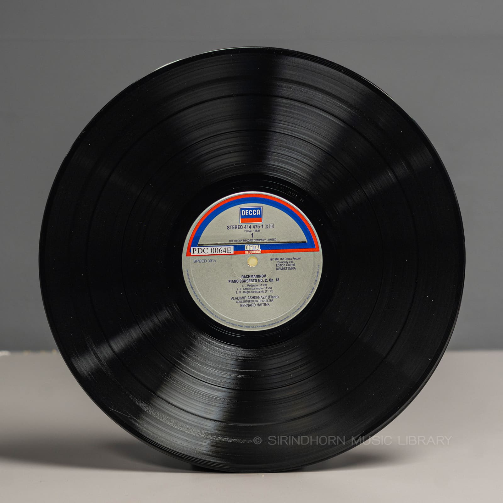 ป้ายแผ่นเสียง A — Rachmaninov piano concertos 2&4