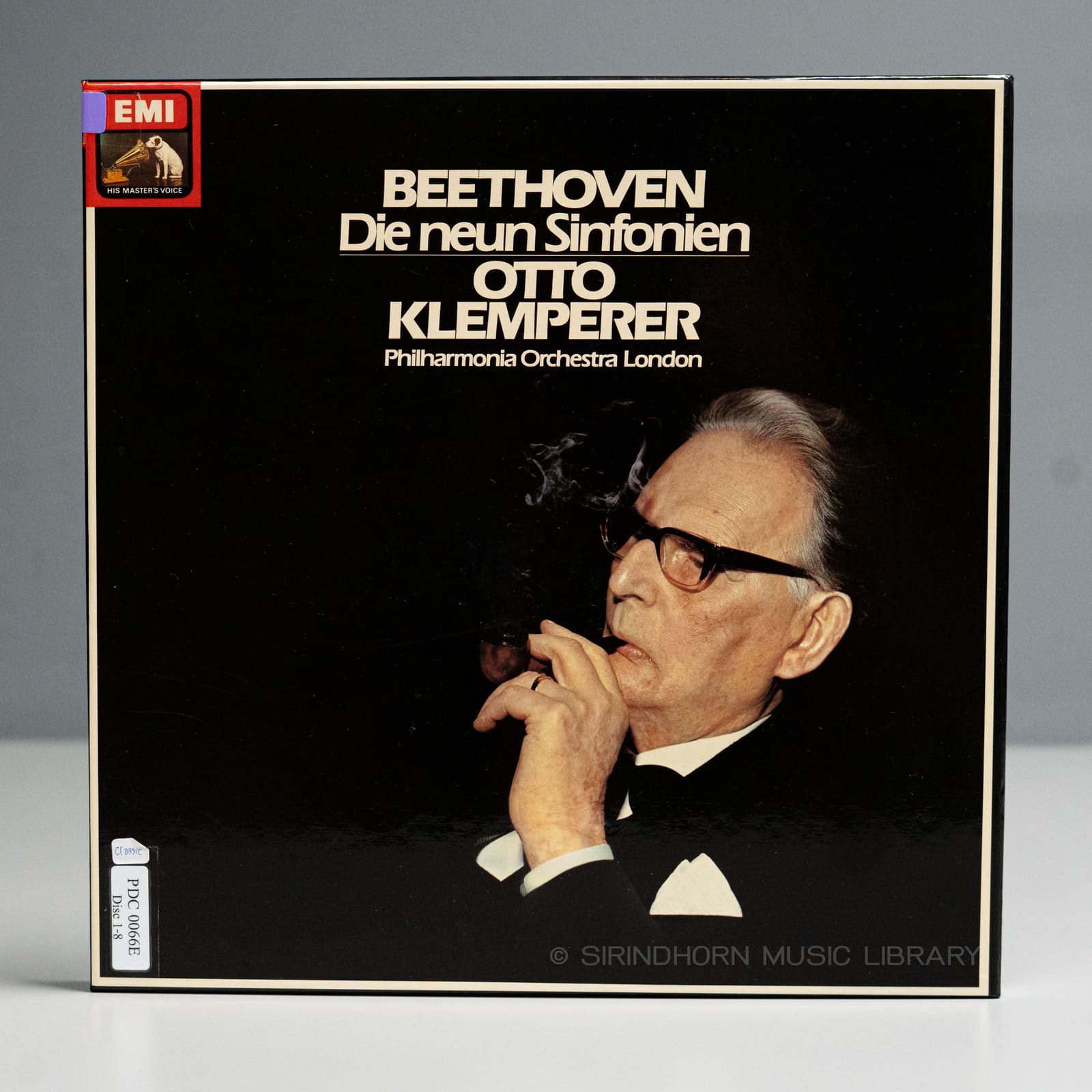 ปกแผ่น Beethoven Die neun sinfonian
