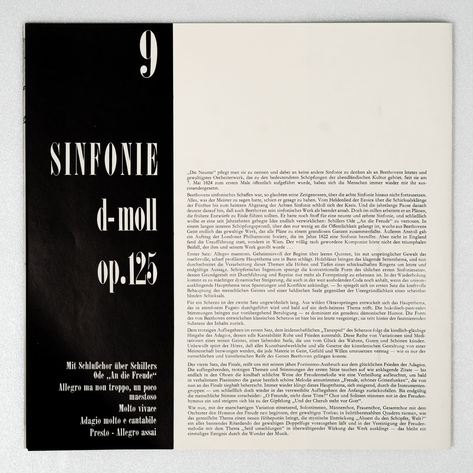 หน้าปกด้านใน 12 — Beethoven Die neun sinfonian