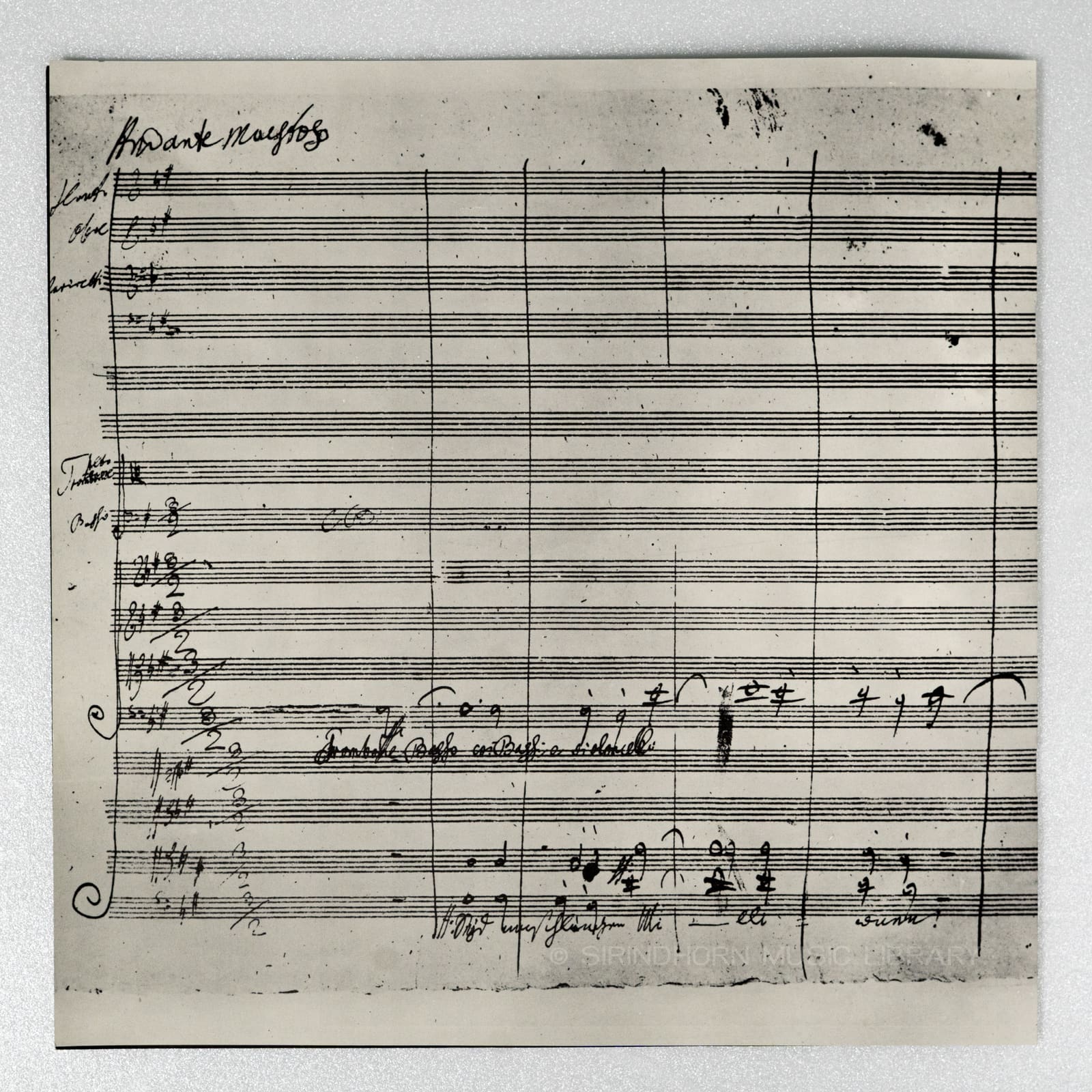 หน้าปกด้านใน 2 — Beethoven Die neun sinfonian
