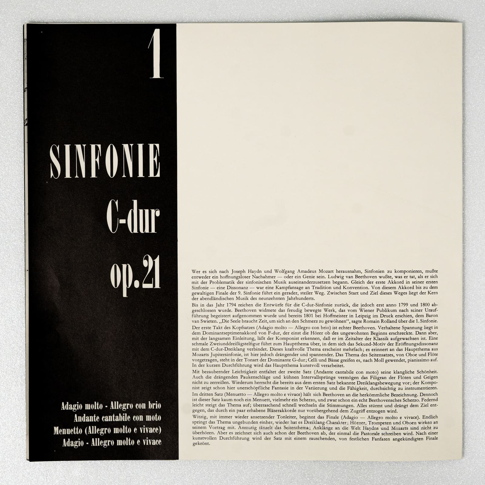 หน้าปกด้านใน 4 — Beethoven Die neun sinfonian