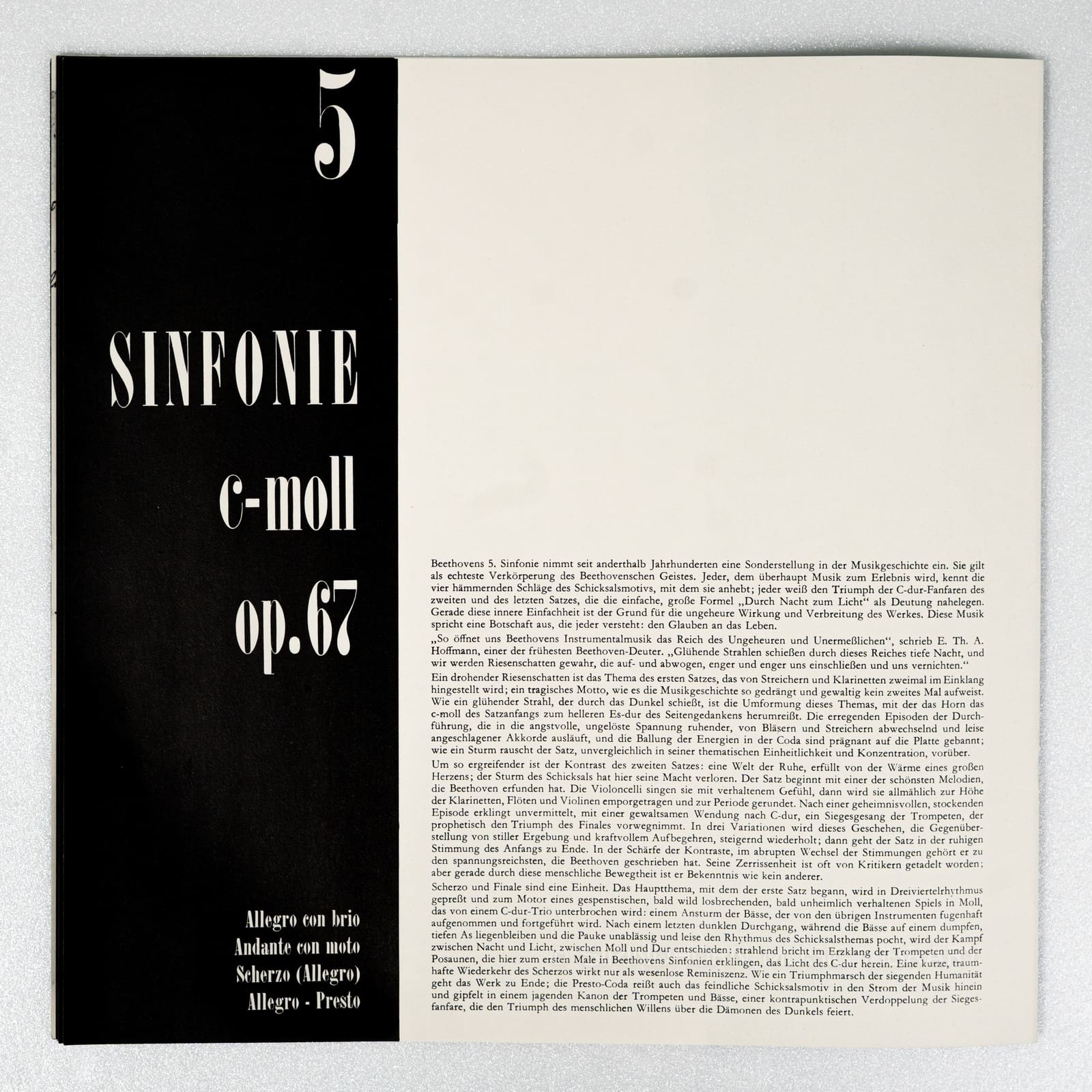 หน้าปกด้านใน 8 — Beethoven Die neun sinfonian