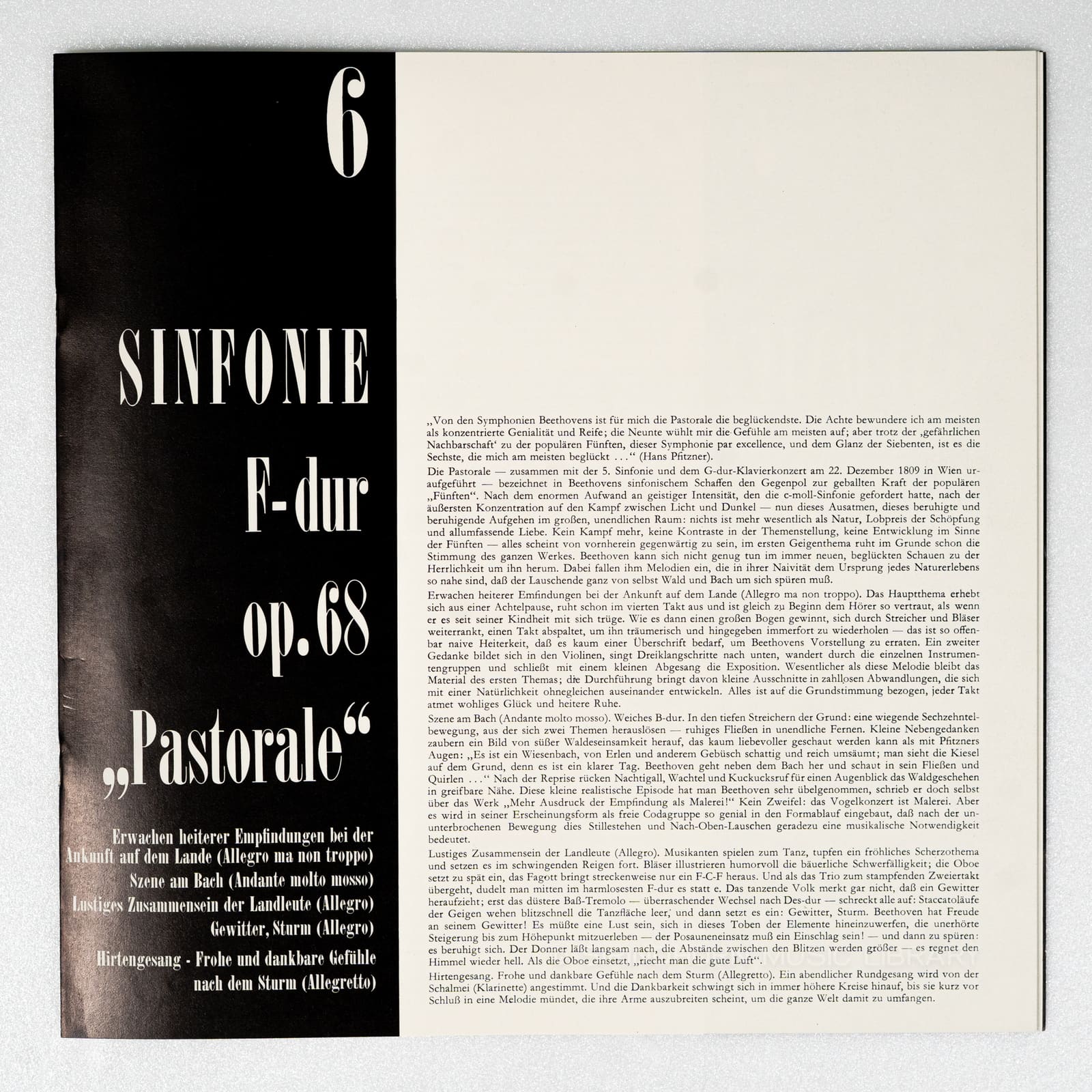 หน้าปกด้านใน 9 — Beethoven Die neun sinfonian