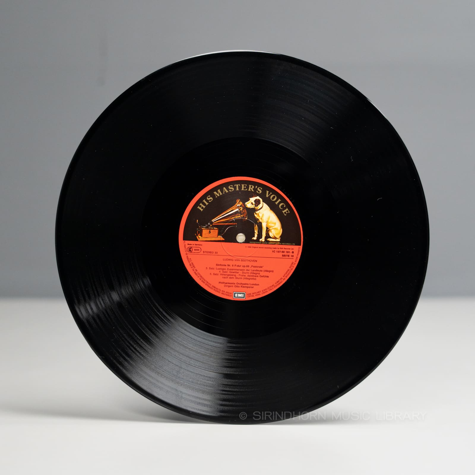 ป้ายแผ่นเสียง J — Beethoven Die neun sinfonian