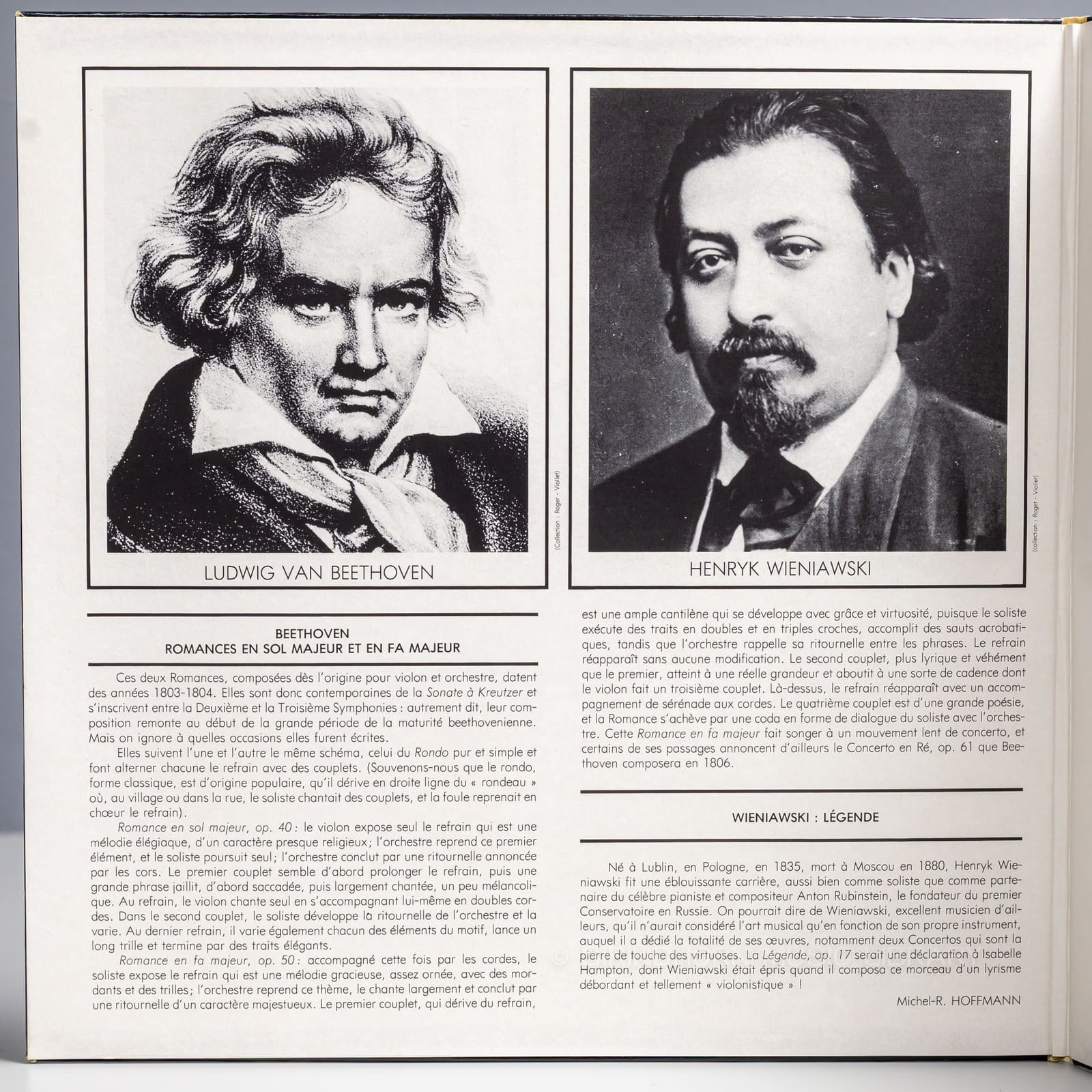 หน้าปกด้านใน 2 — Yehudi Menuhin Beethoven