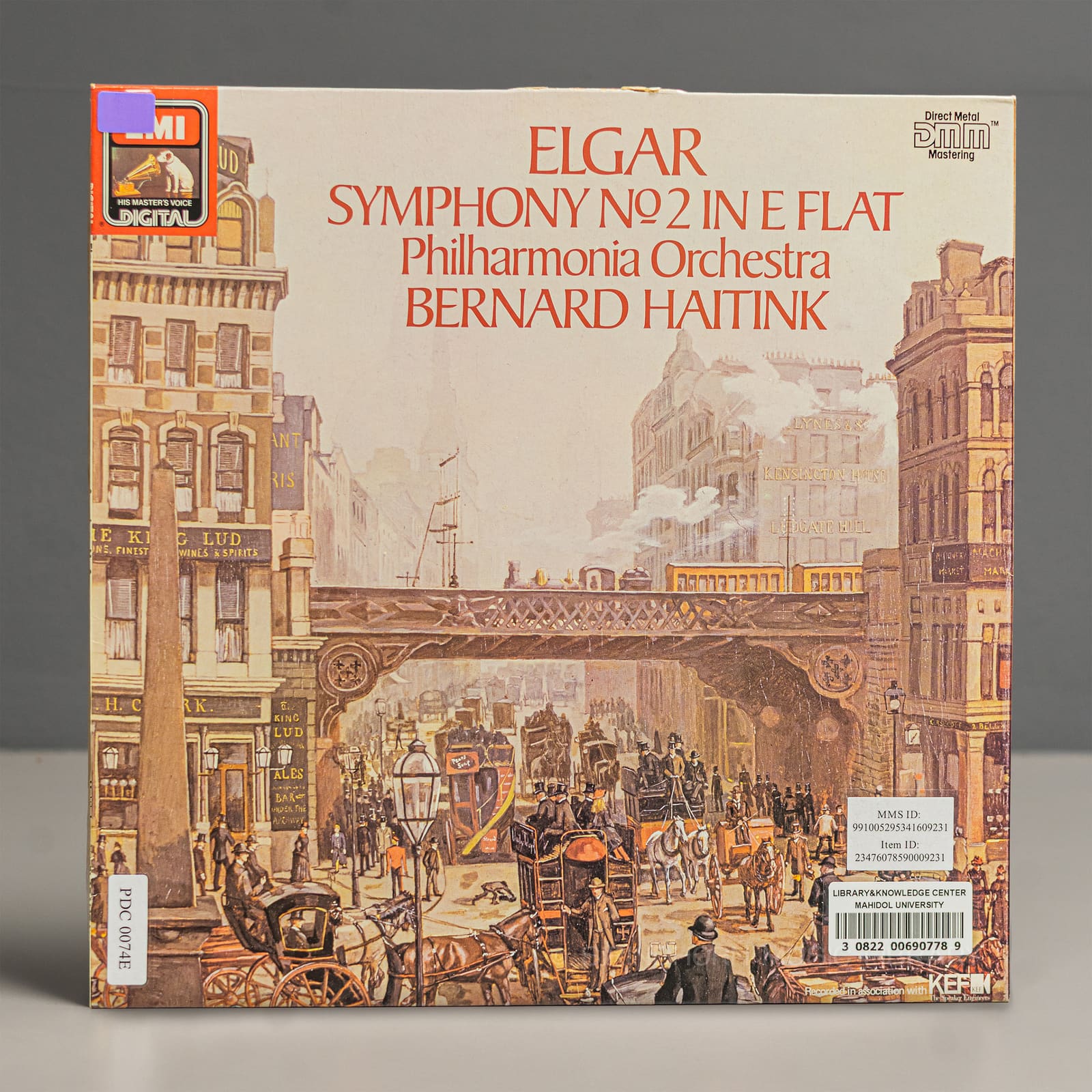 ปกแผ่น Elgar Symphony No.2 in E flat