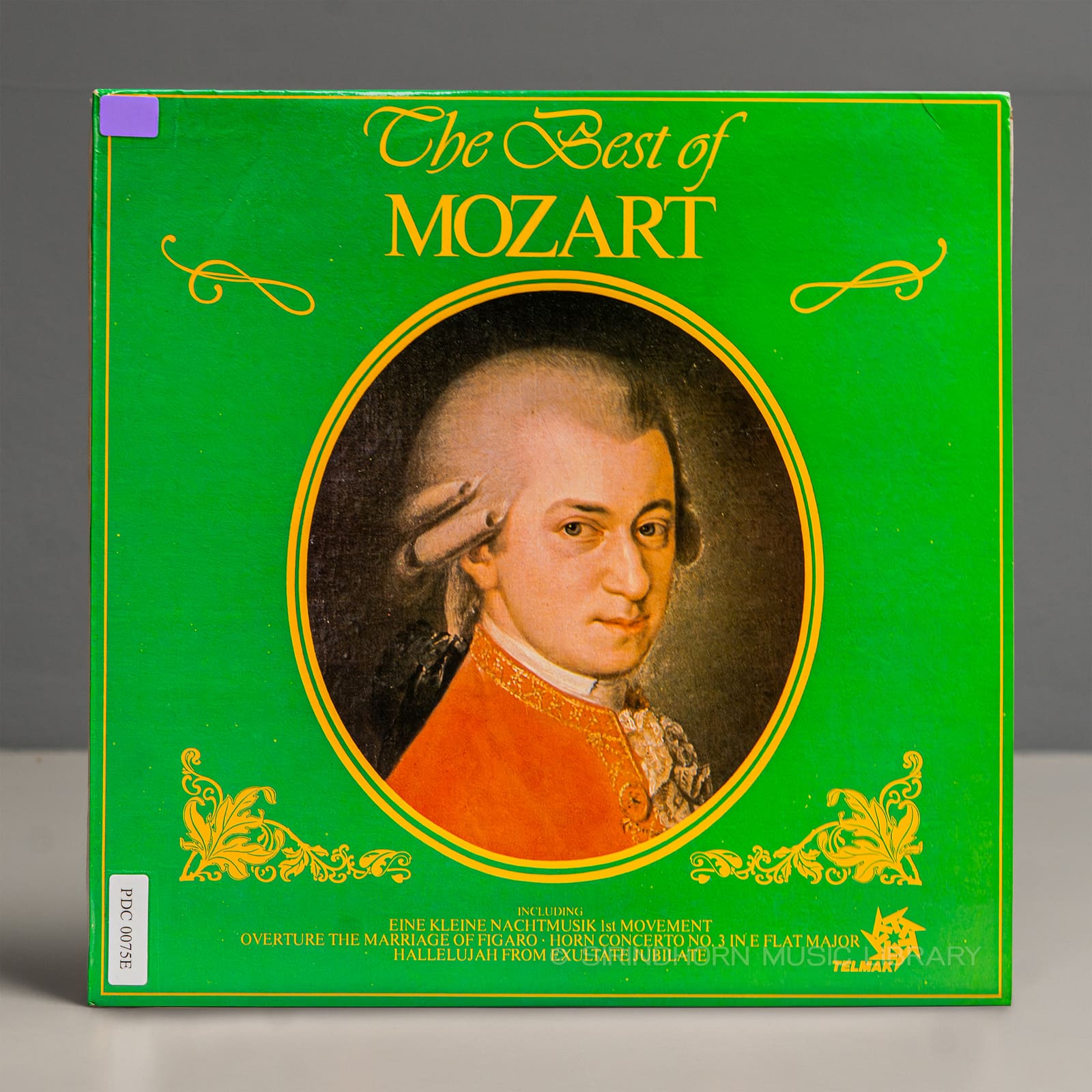 ปกแผ่น The best of Mozart