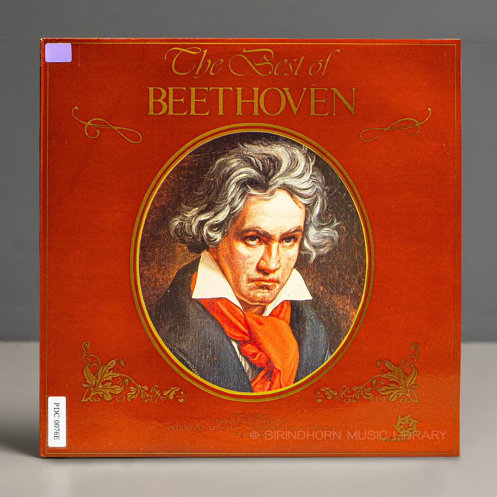 ปกแผ่น The best of Beethoven