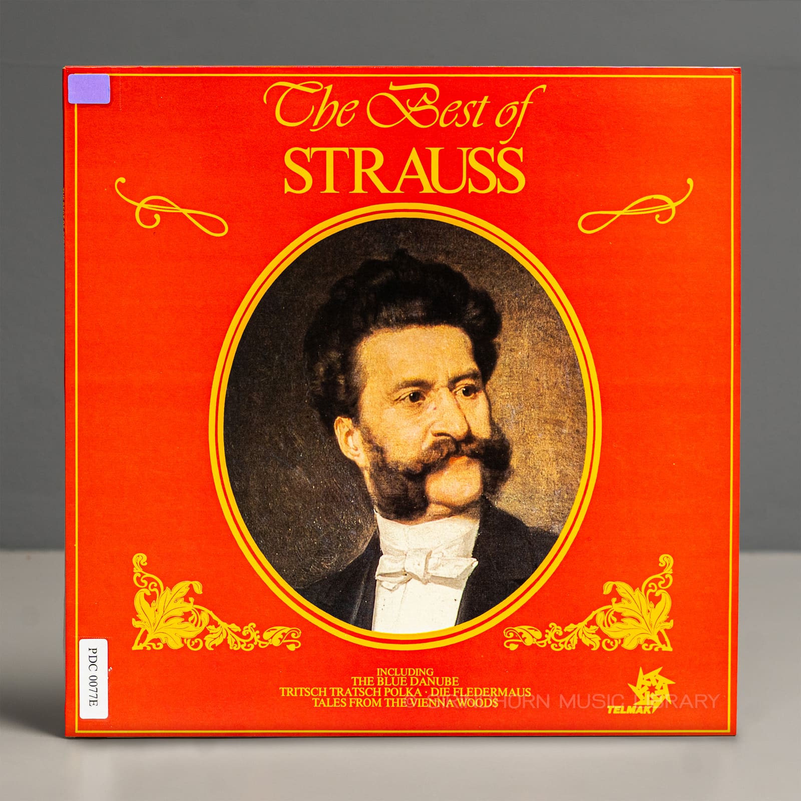 ปกแผ่น The best of Strauss