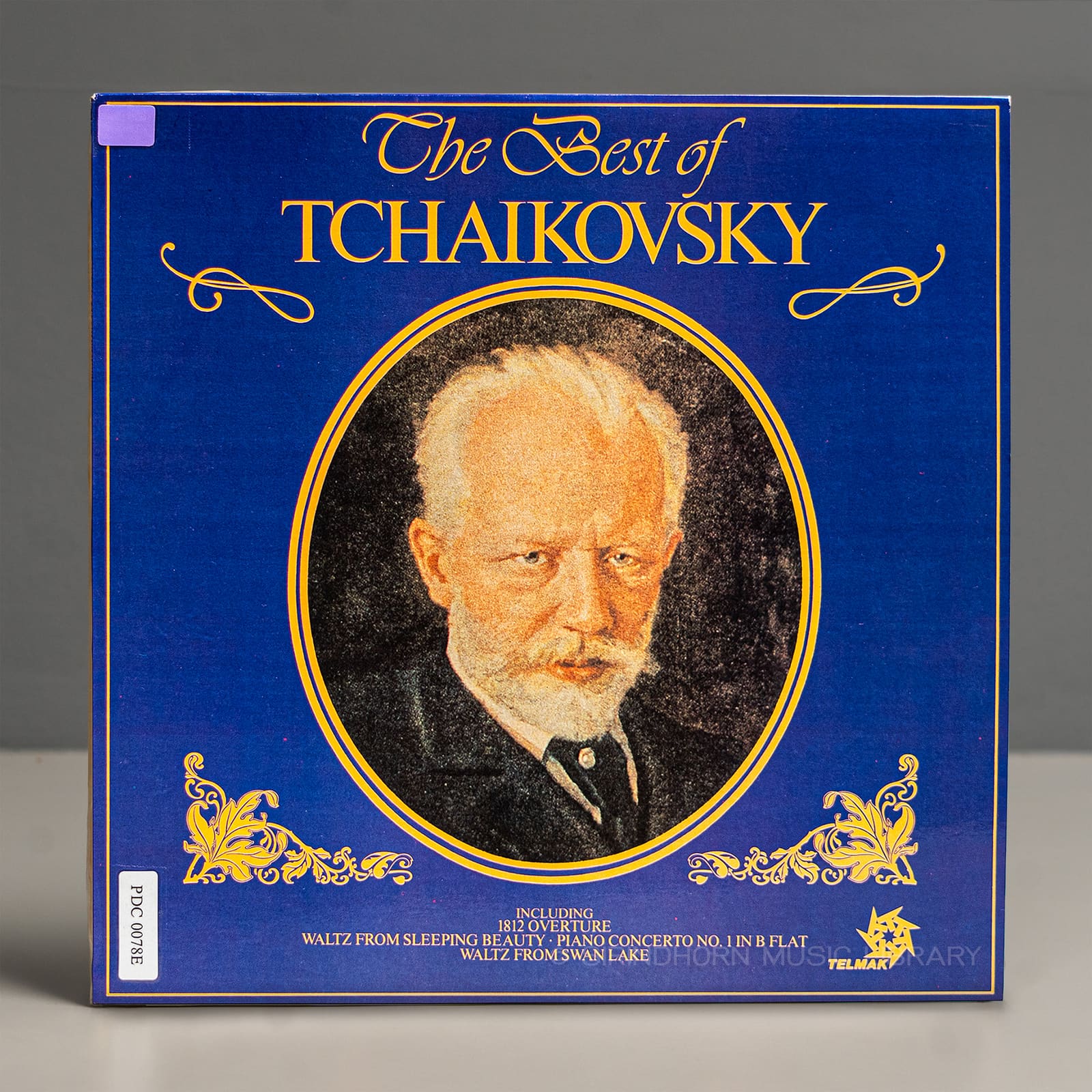 ปกแผ่น The best of Tchaikovsky
