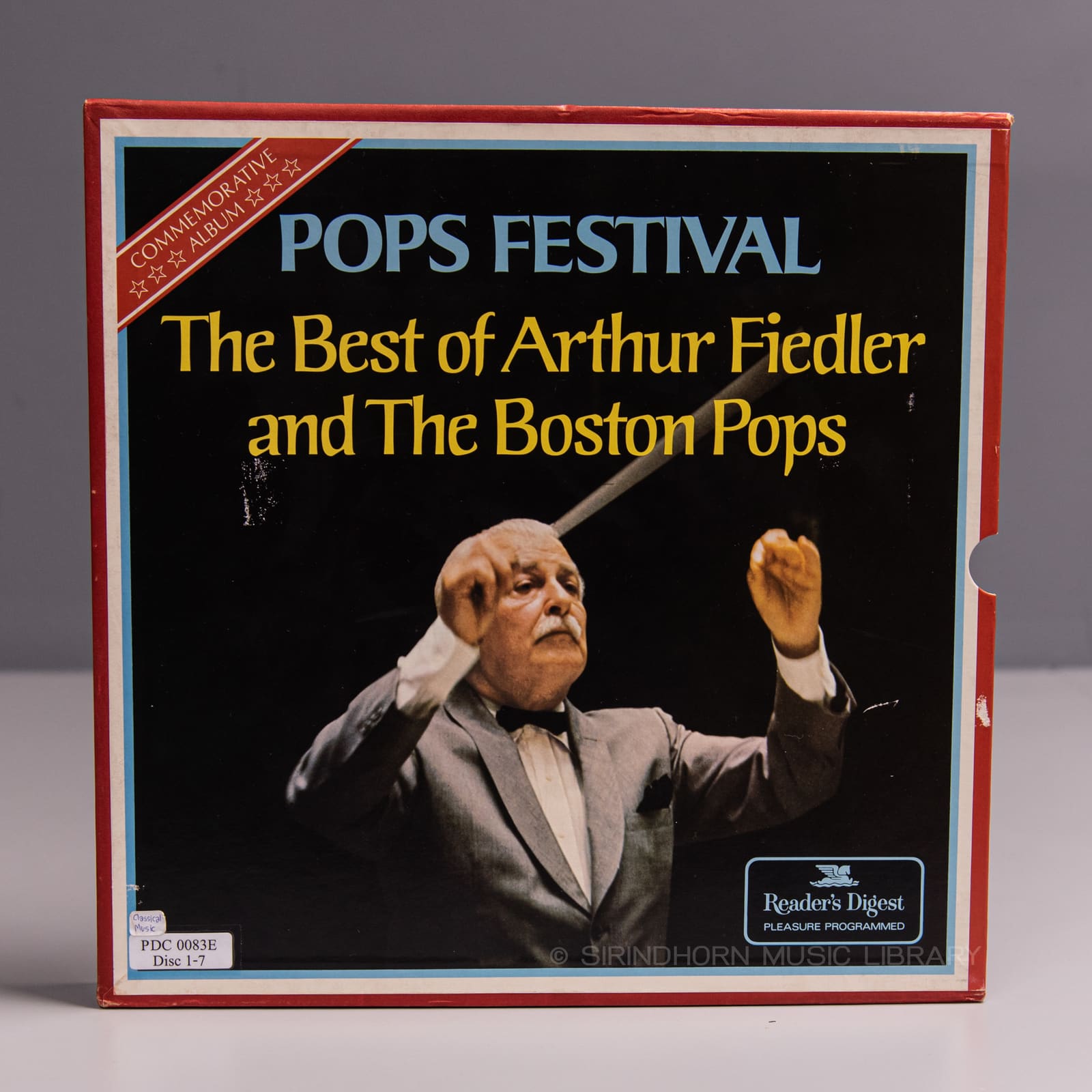 ปกแผ่น The best of Arthur Fiedler and The Boston Pops