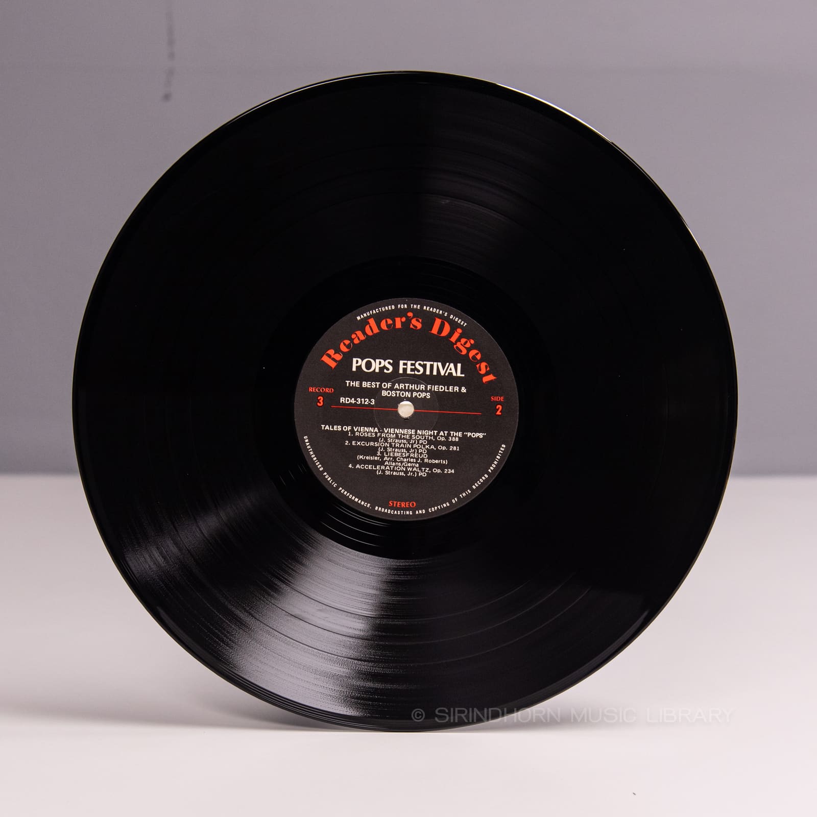 ป้ายแผ่นเสียง F — The best of Arthur Fiedler and The Boston Pops