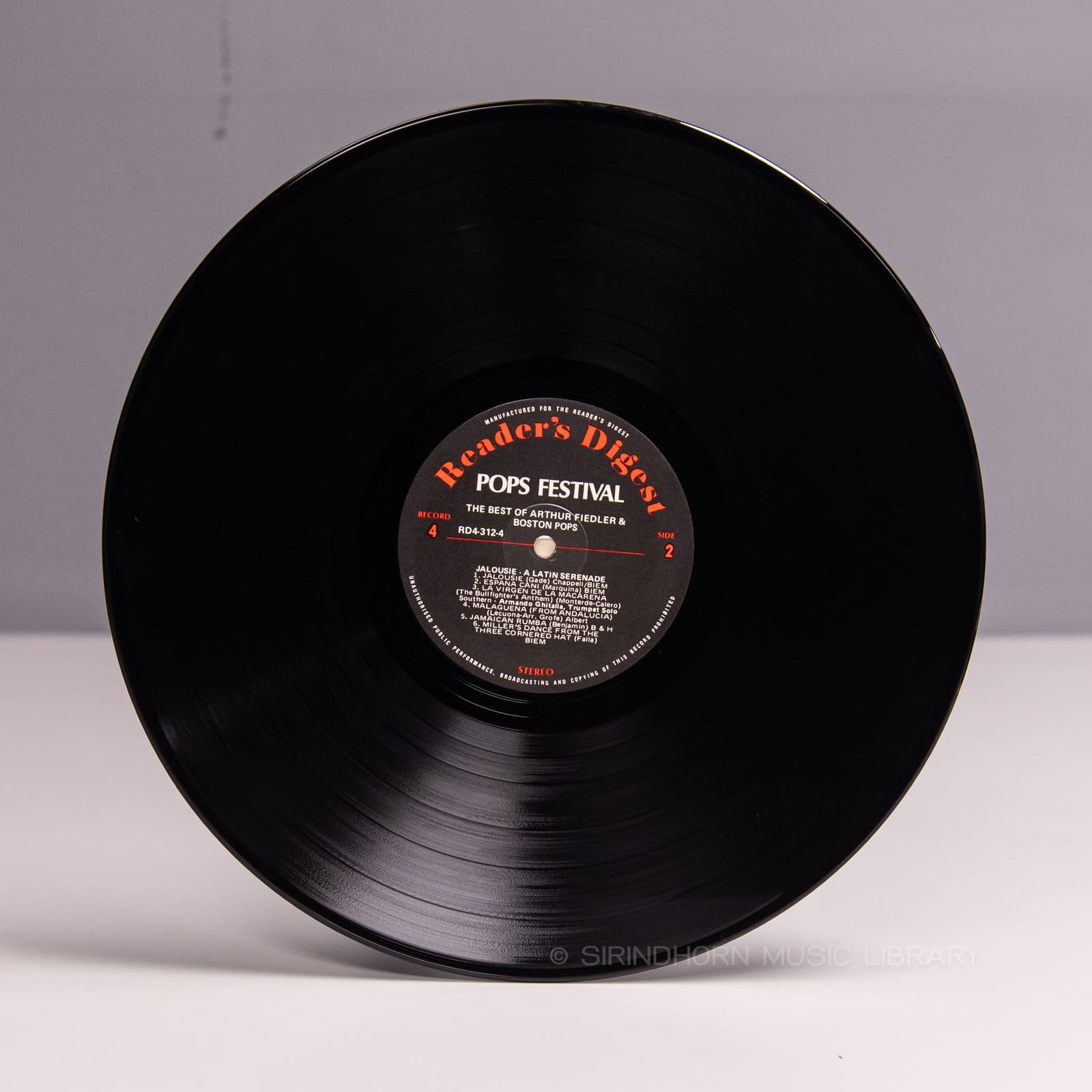 ป้ายแผ่นเสียง H — The best of Arthur Fiedler and The Boston Pops
