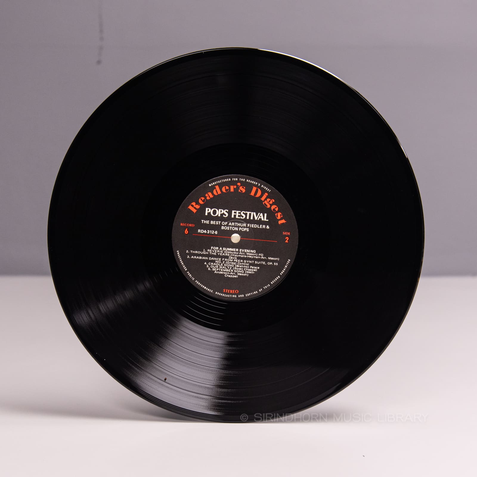 ป้ายแผ่นเสียง L — The best of Arthur Fiedler and The Boston Pops