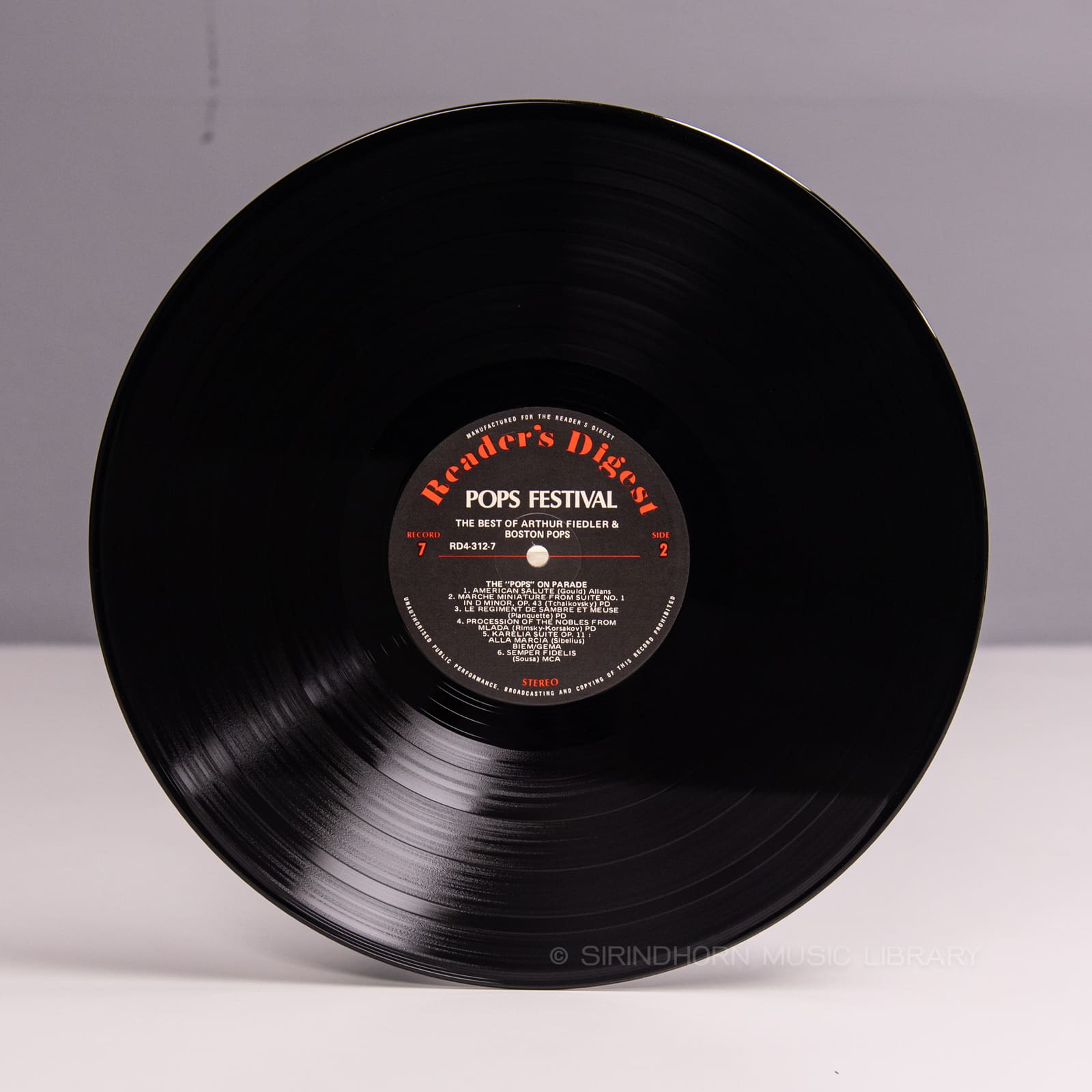 ป้ายแผ่นเสียง N — The best of Arthur Fiedler and The Boston Pops