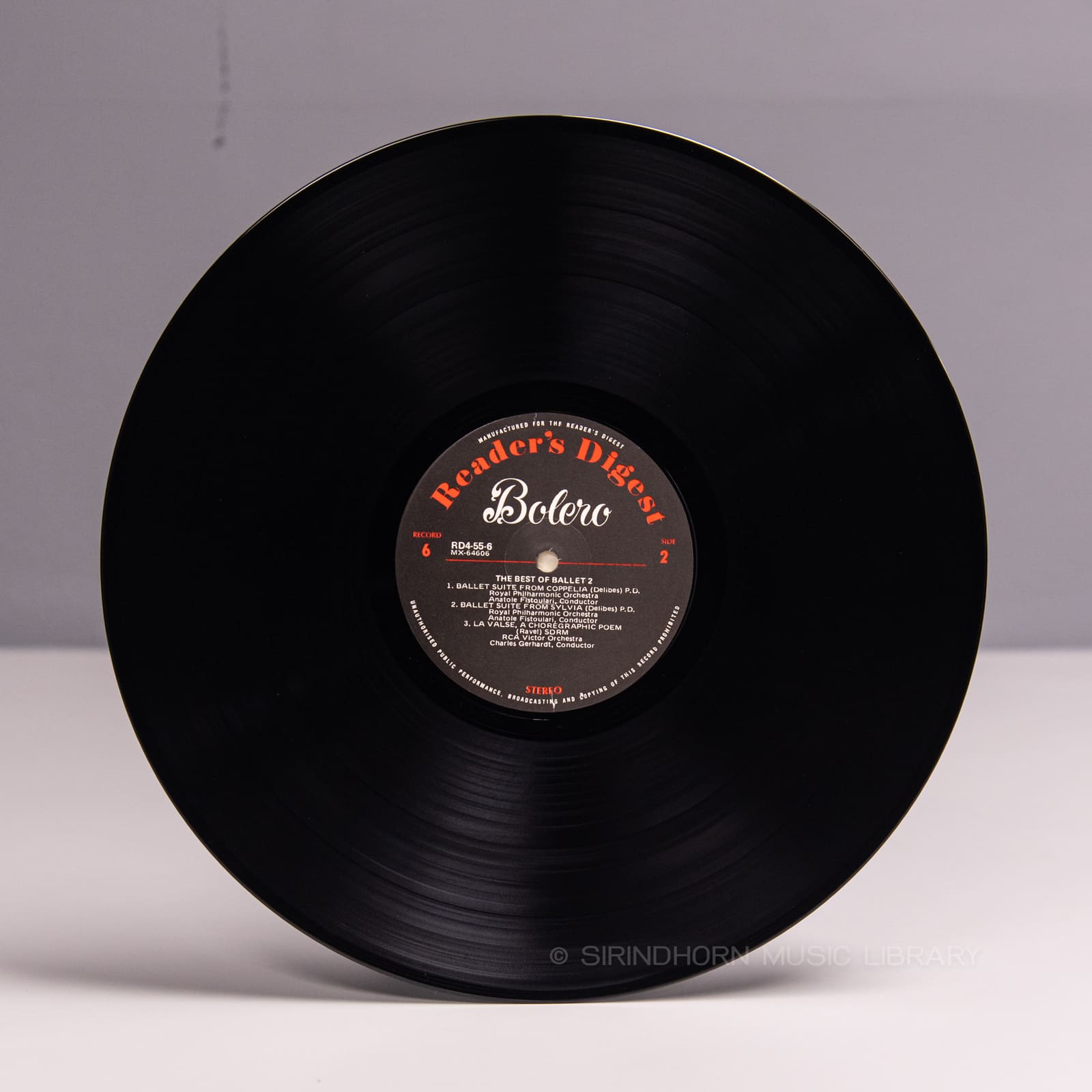 ป้ายแผ่นเสียง L — Bolero 79 Rhapsodic light-classical favourites