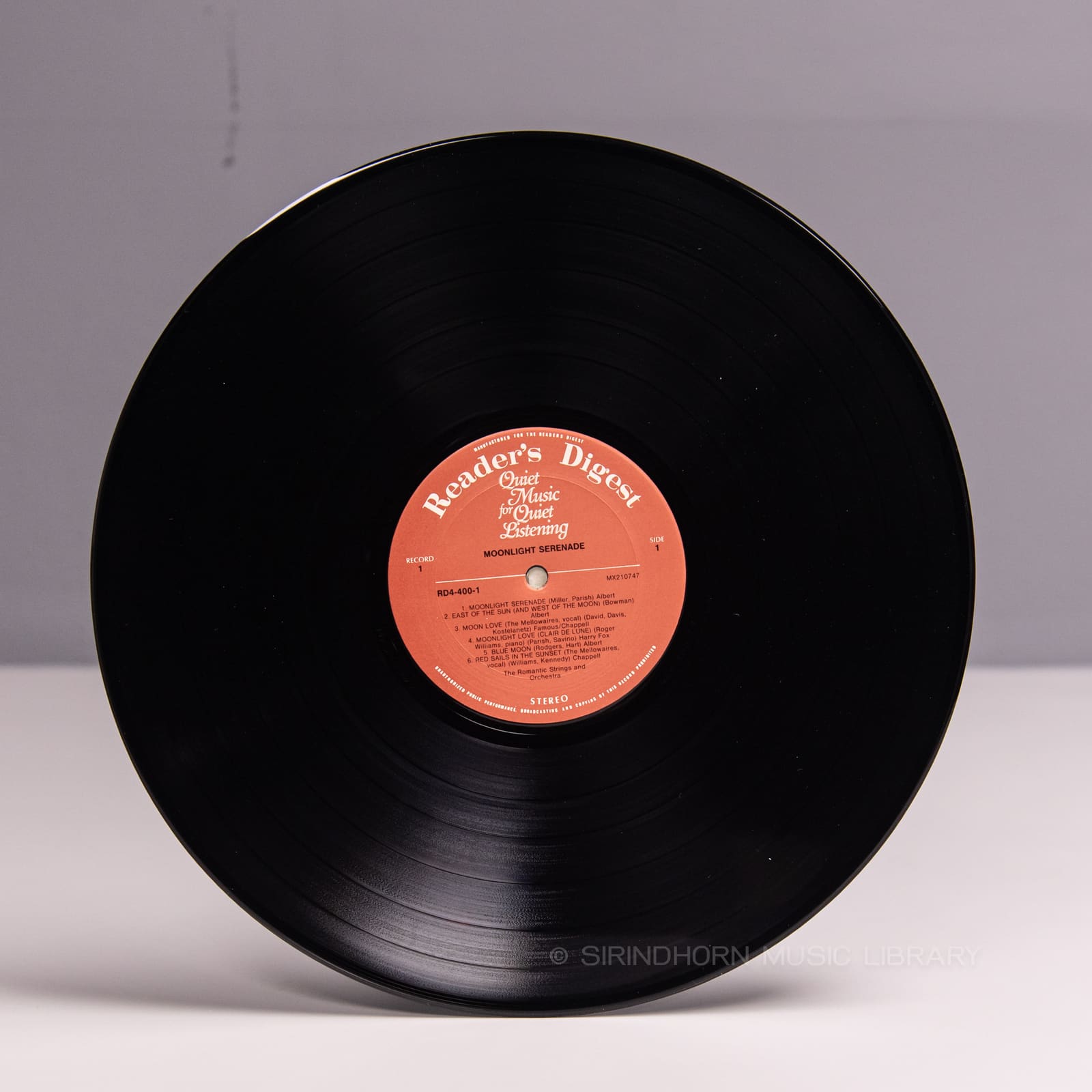 ป้ายแผ่นเสียง A — Quiet music for quiet listening