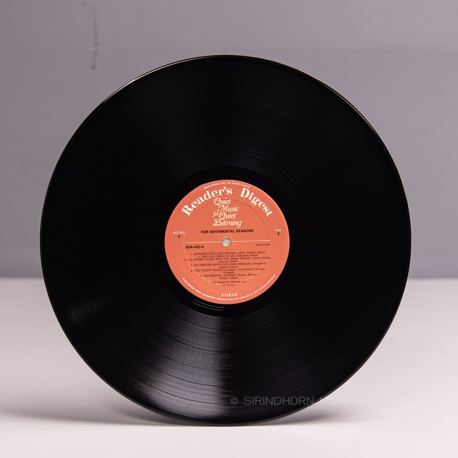 ป้ายแผ่นเสียง H — Quiet music for quiet listening
