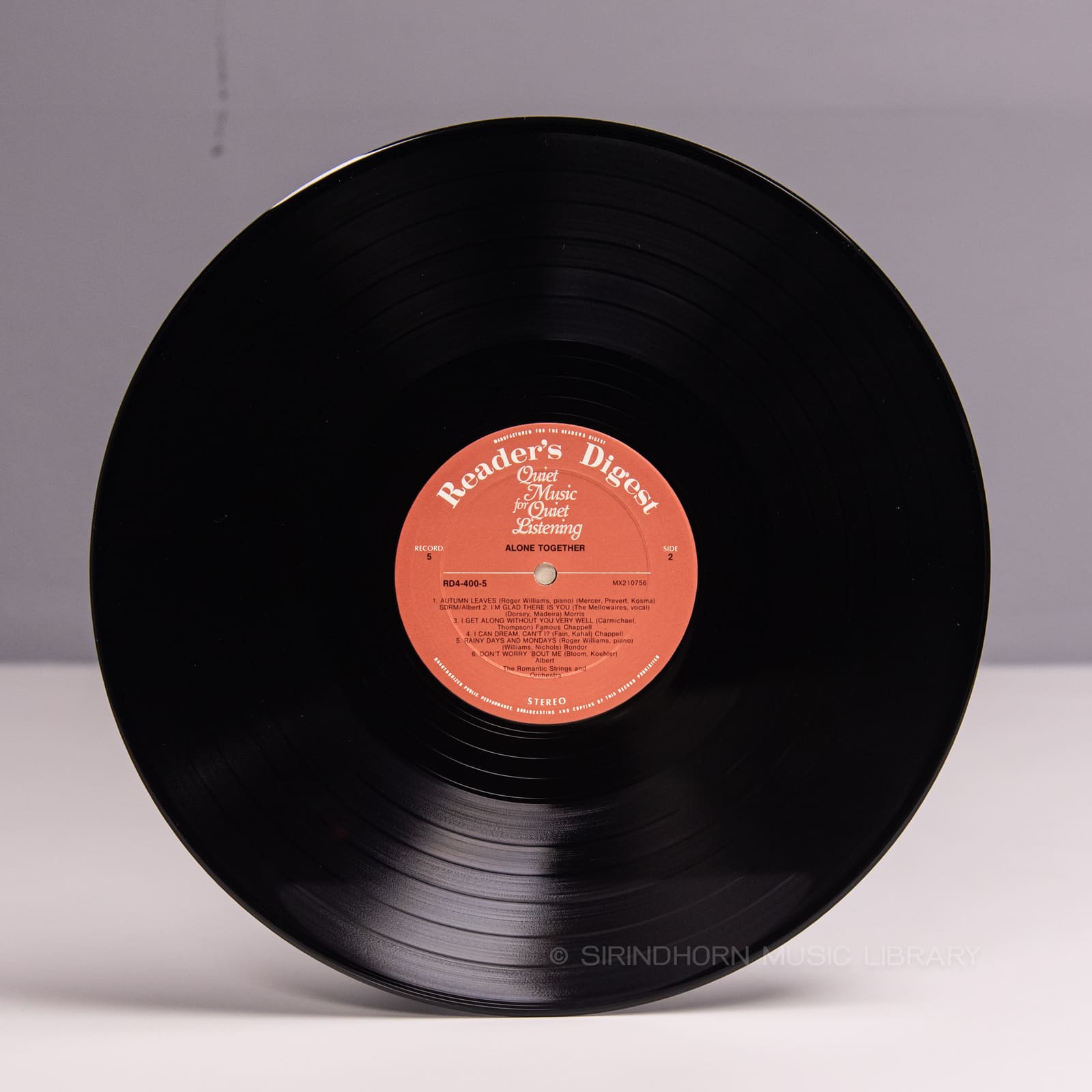 ป้ายแผ่นเสียง J — Quiet music for quiet listening