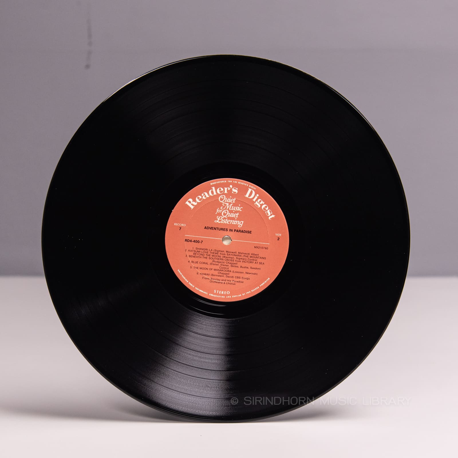 ป้ายแผ่นเสียง N — Quiet music for quiet listening