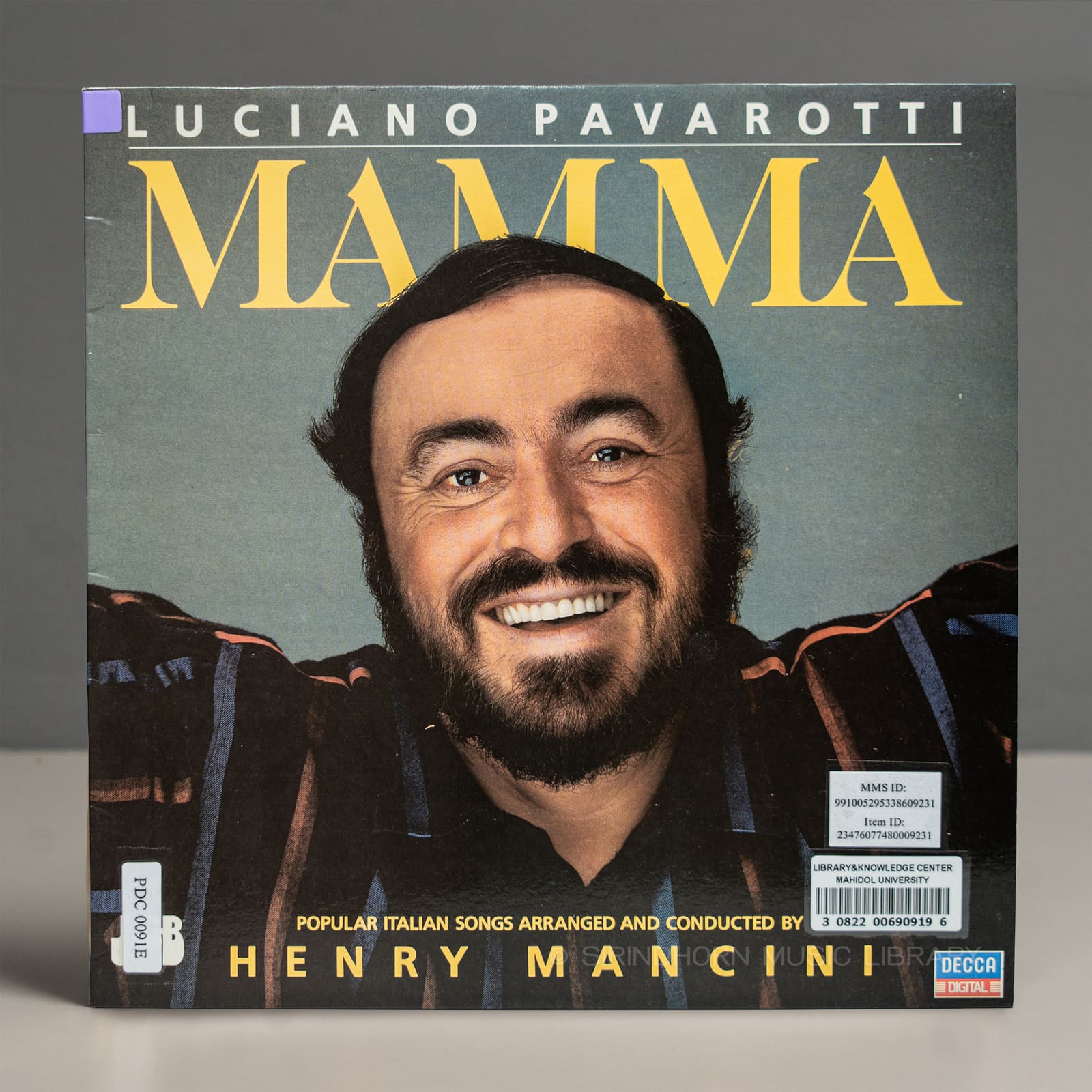 ปกแผ่น Mamma