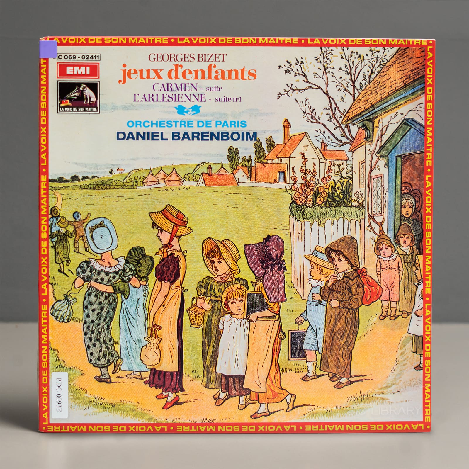 ปกแผ่น Jeux d'enfants Carmen - suite, L'Arlesienne - suite n1