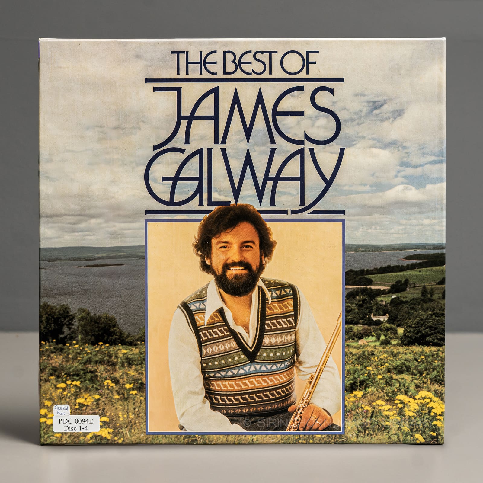 ปกแผ่น The best of James Galway