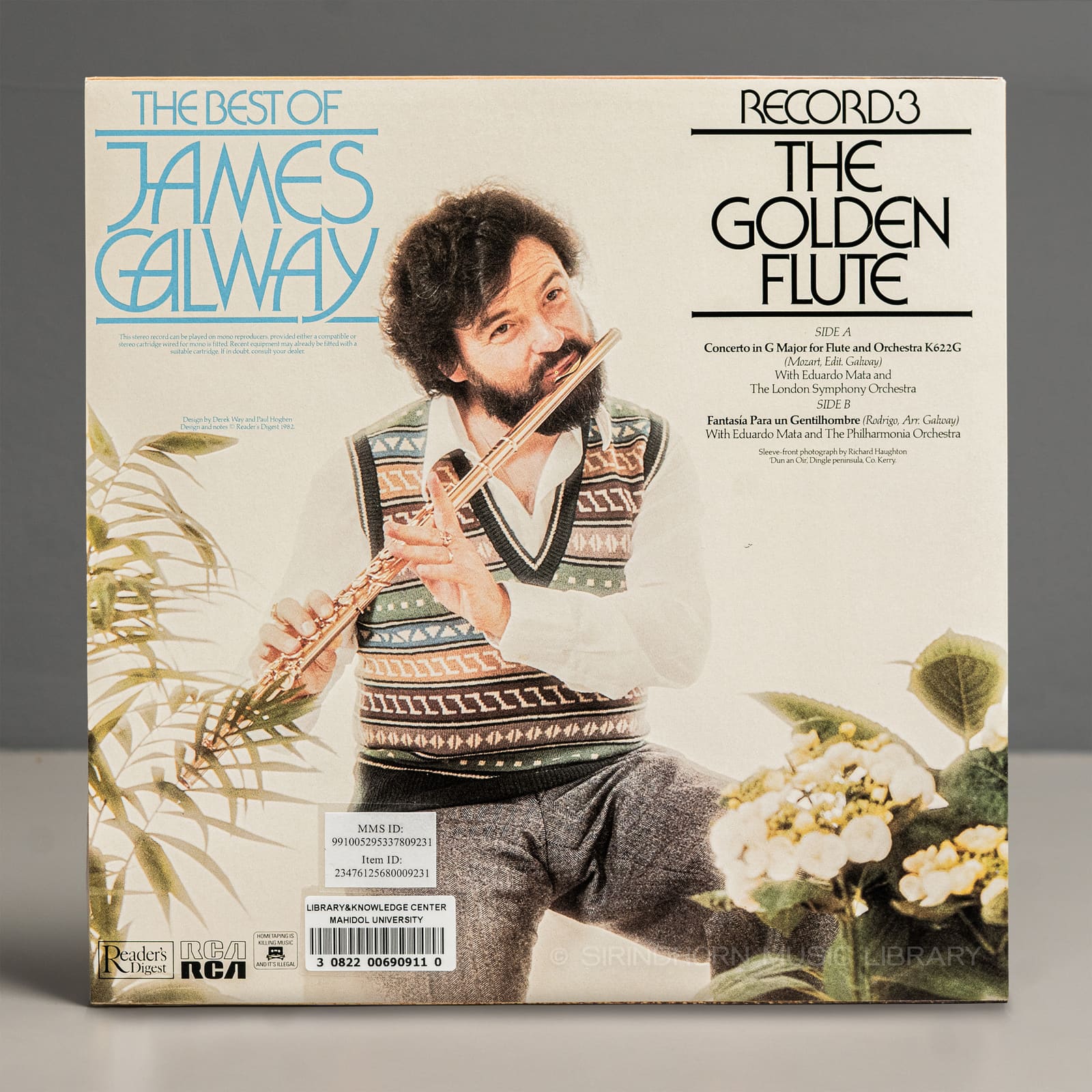 หน้าปกด้านใน 6 — The best of James Galway