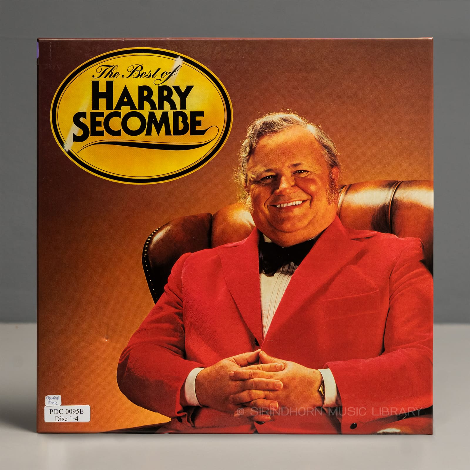 ปกแผ่น The best of Harry Secomb