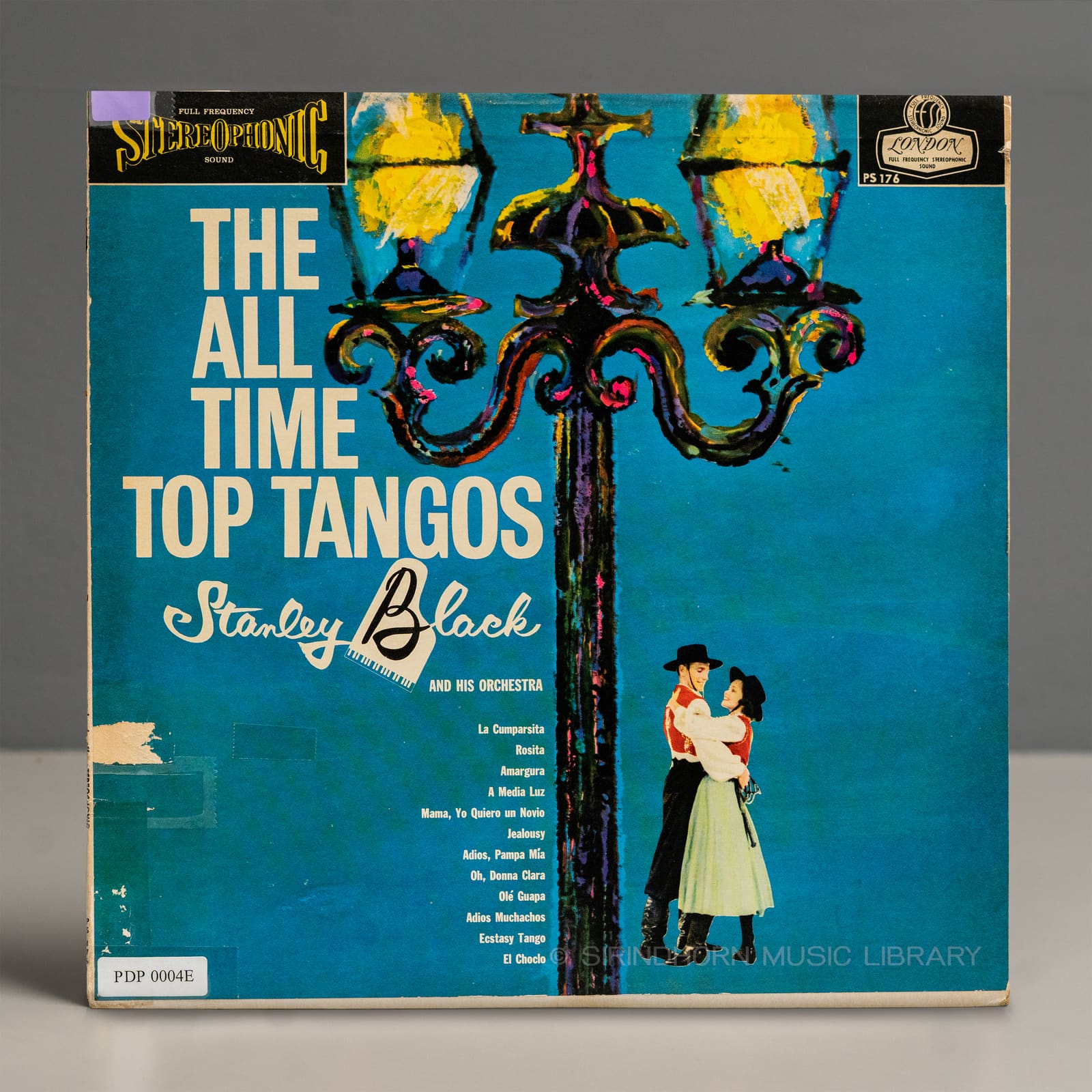 ปกแผ่น The all time top tangos