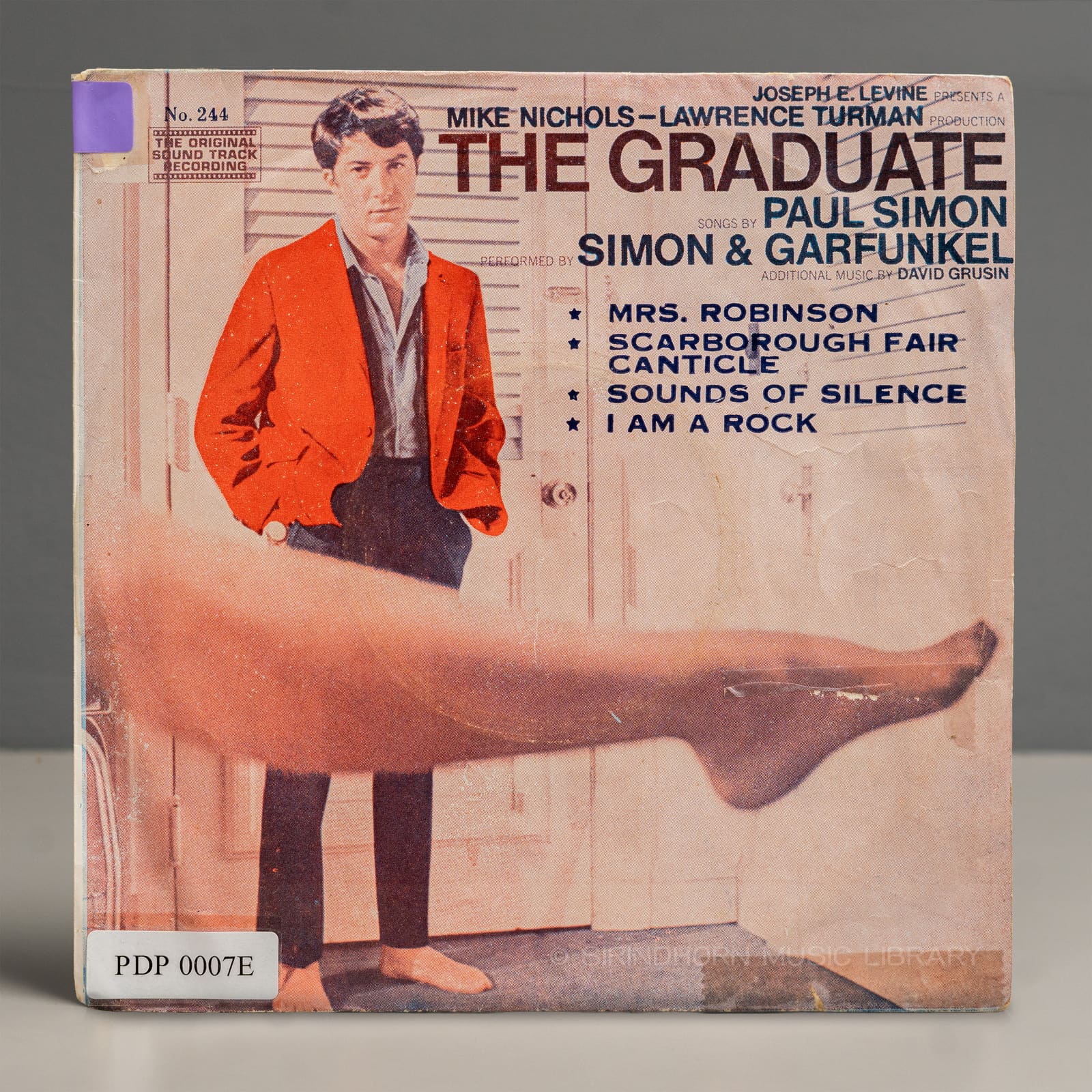 ปกแผ่น The graduate