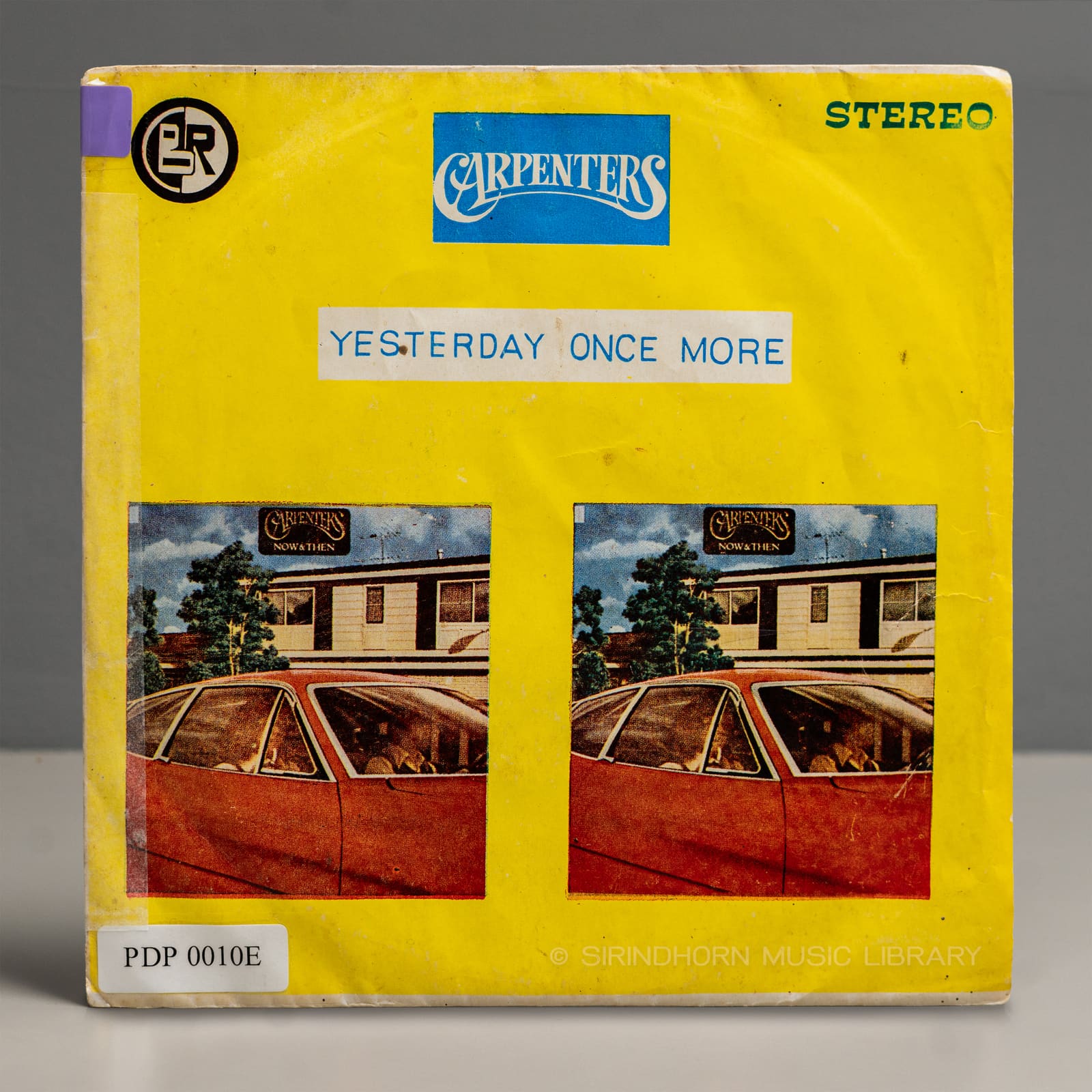 ปกแผ่น Yesterday once more