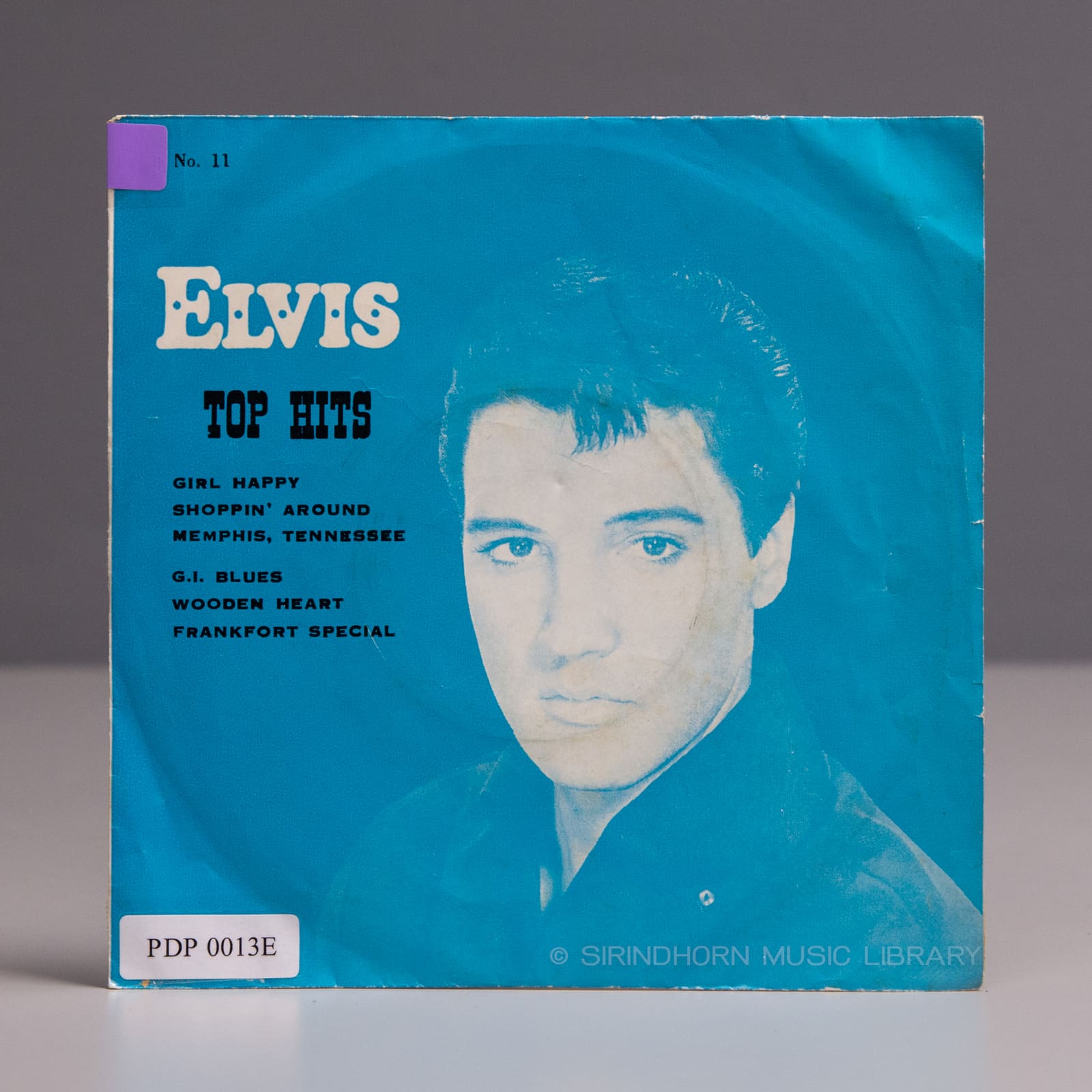 ปกแผ่น Elvis top hits