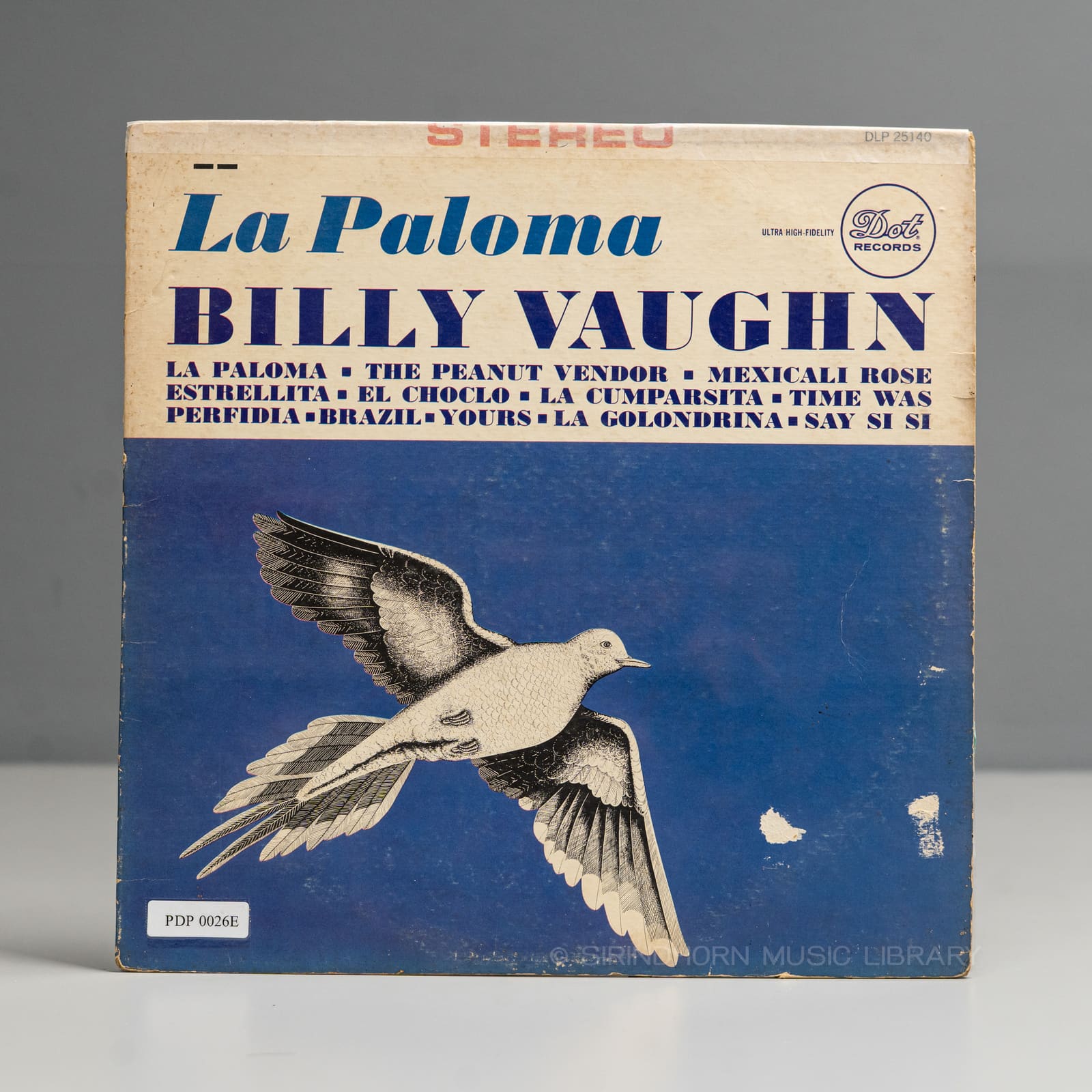 ปกแผ่น La Paloma