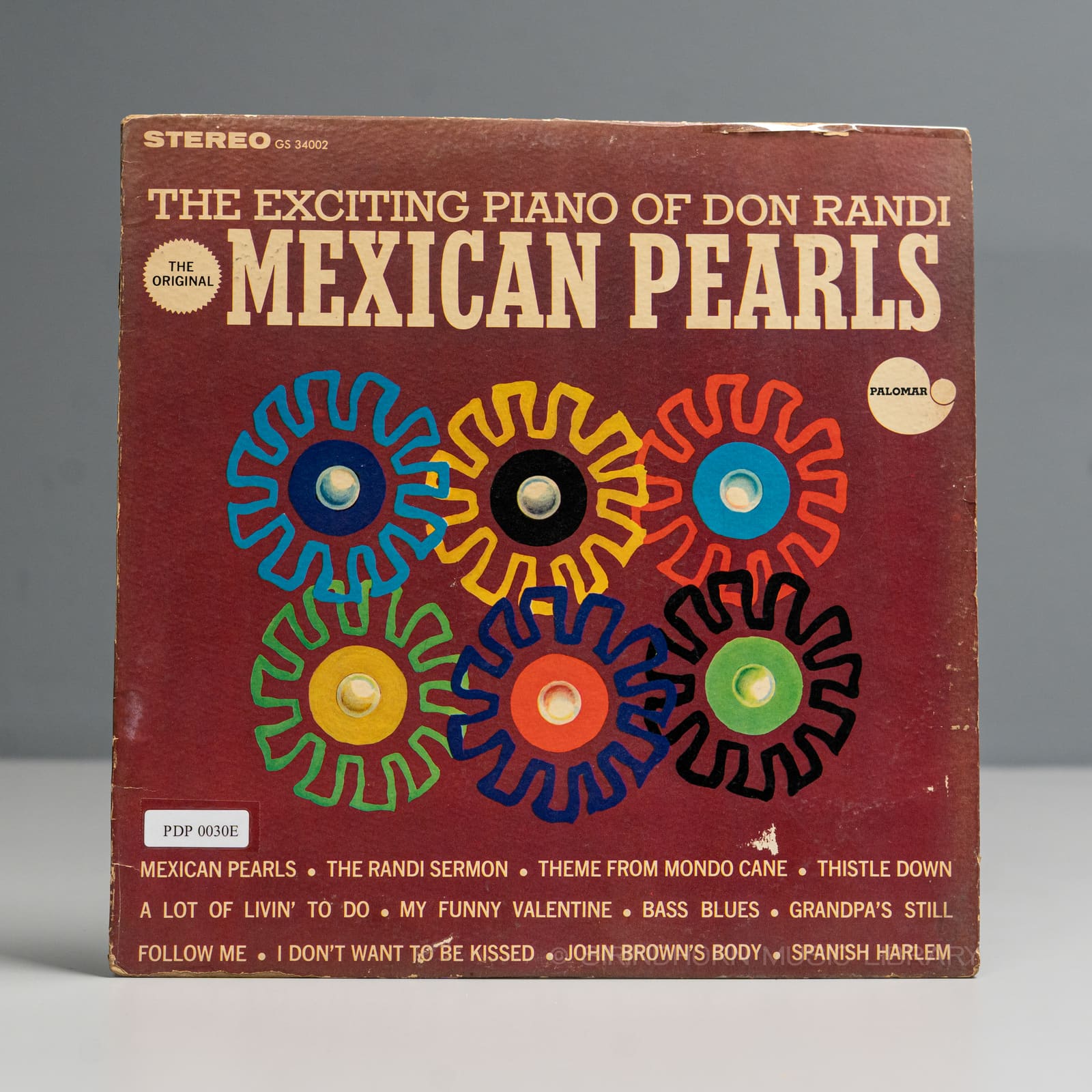 ปกแผ่น Mexican pearls The exciting piano of Dan Randi