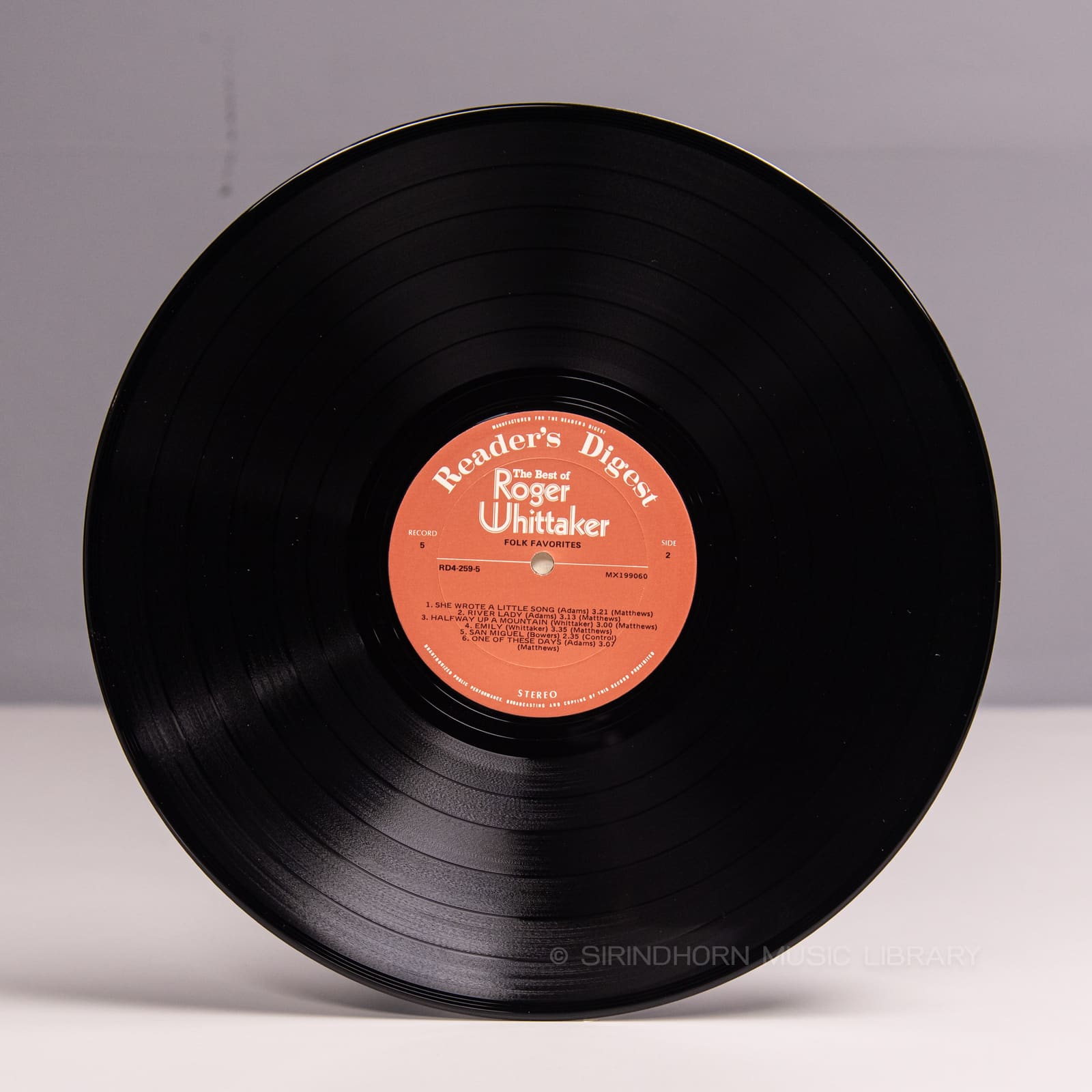 ป้ายแผ่นเสียง J — The best of Roger Whittaker 72 of his greatest hits