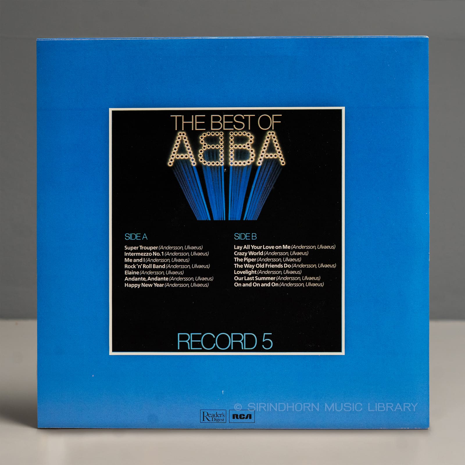 หน้าปกด้านใน 11 — The best of ABBA