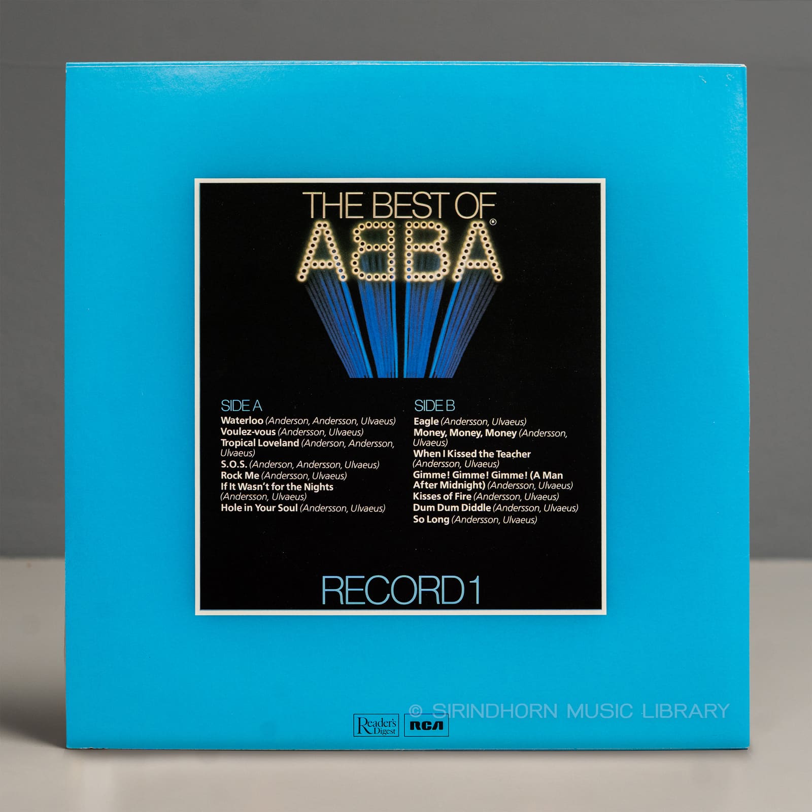 หน้าปกด้านใน 3 — The best of ABBA