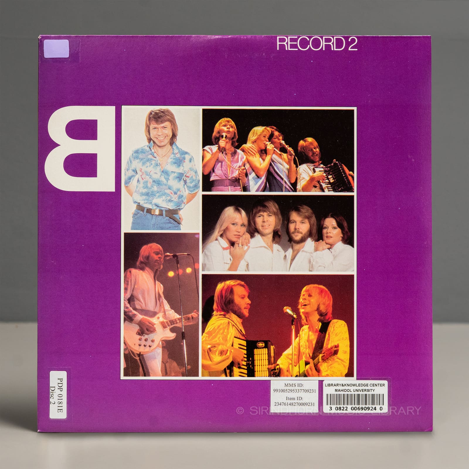 หน้าปกด้านใน 4 — The best of ABBA