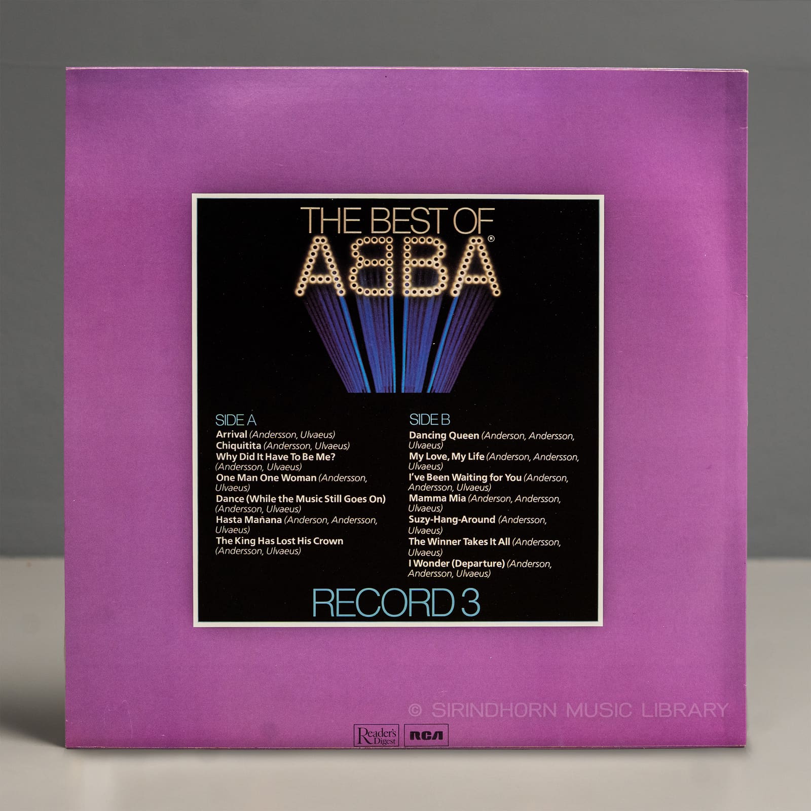 หน้าปกด้านใน 7 — The best of ABBA