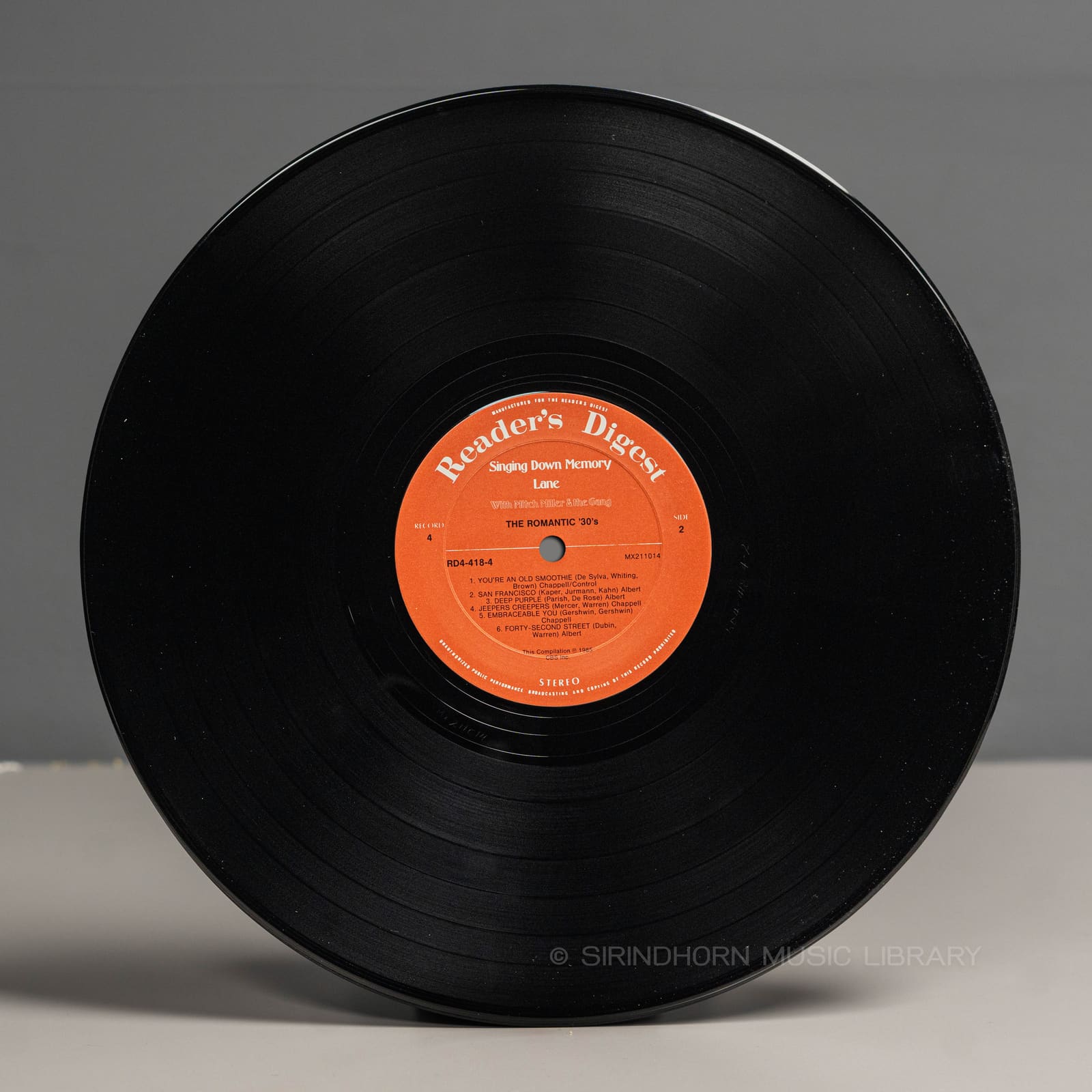 ป้ายแผ่นเสียง H — Singing down memory lane with Mitch Miller and the gang