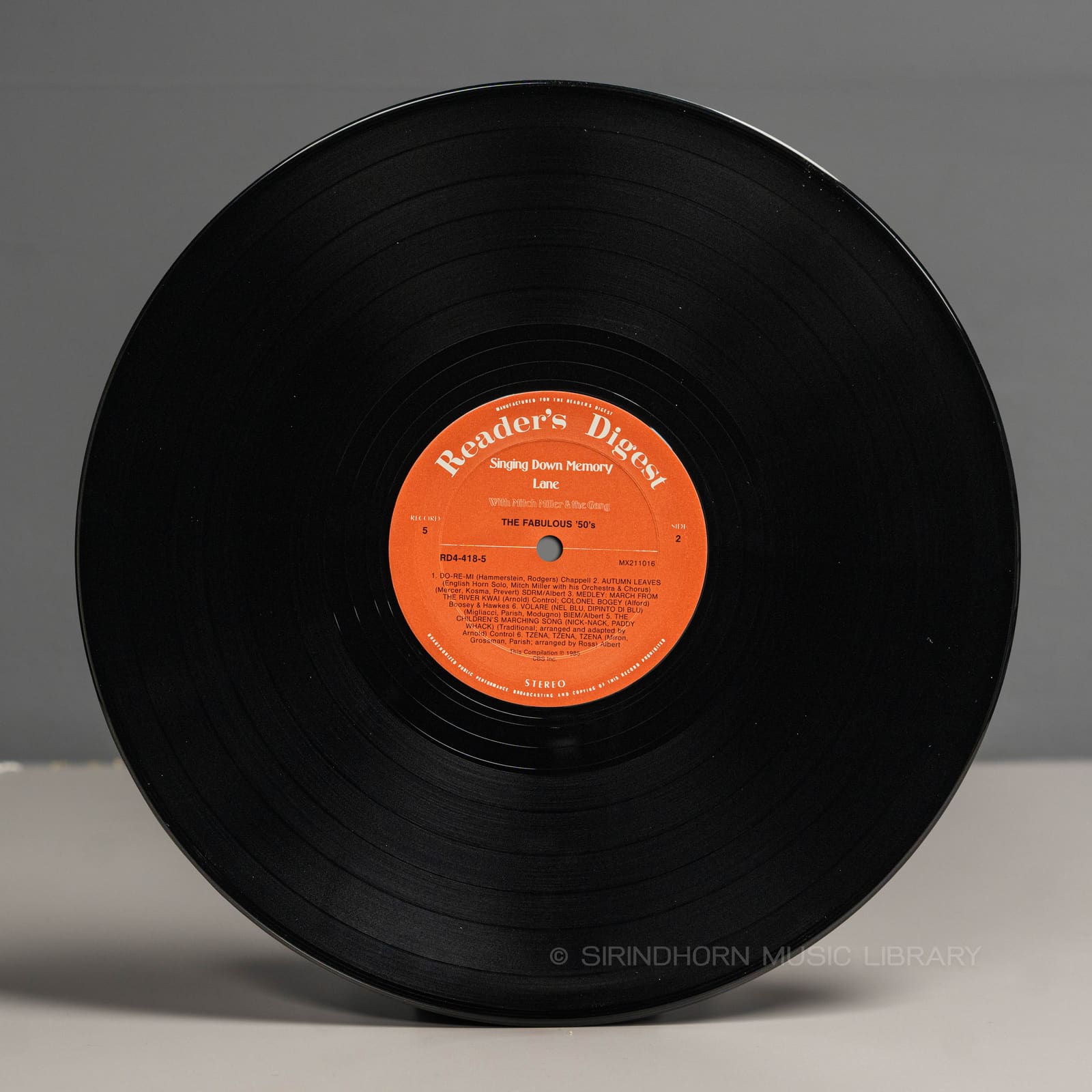 ป้ายแผ่นเสียง J — Singing down memory lane with Mitch Miller and the gang