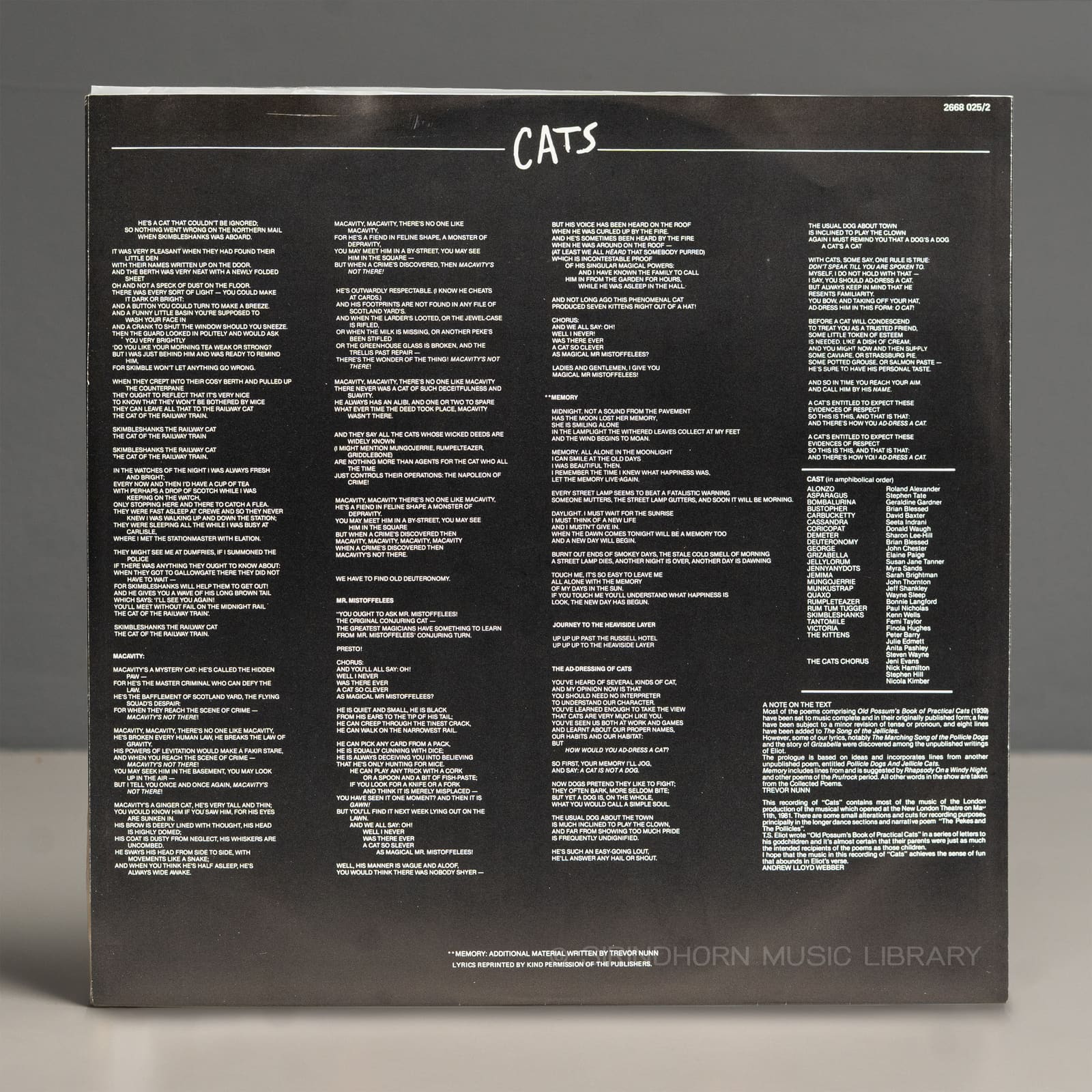 หน้าปกด้านใน 5 — Cats